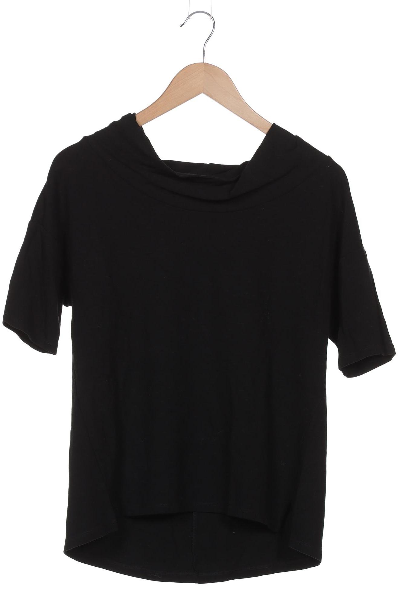 

Comma Damen T-Shirt, schwarz, Gr. 36