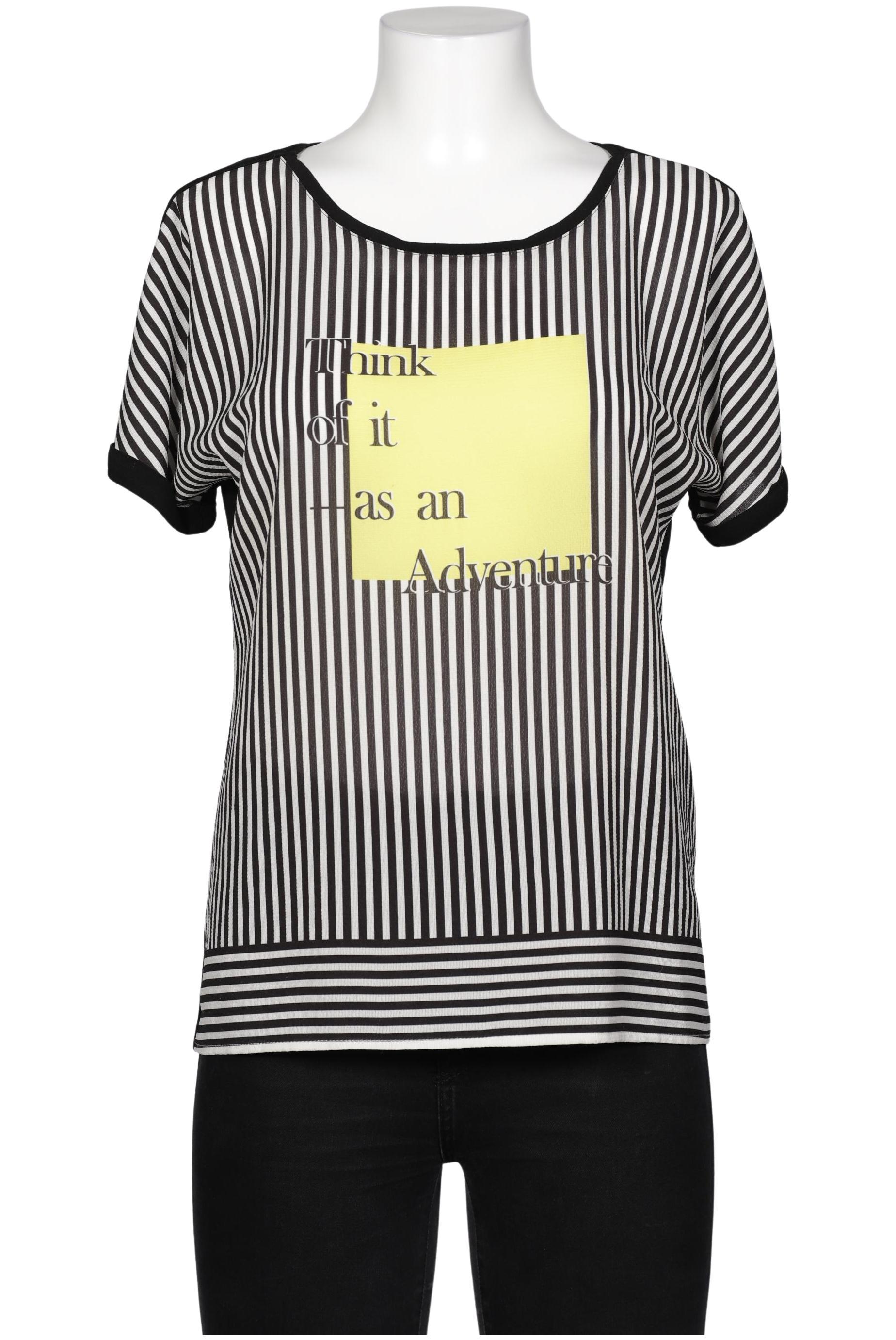 

Comma Damen T-Shirt, schwarz, Gr. 38