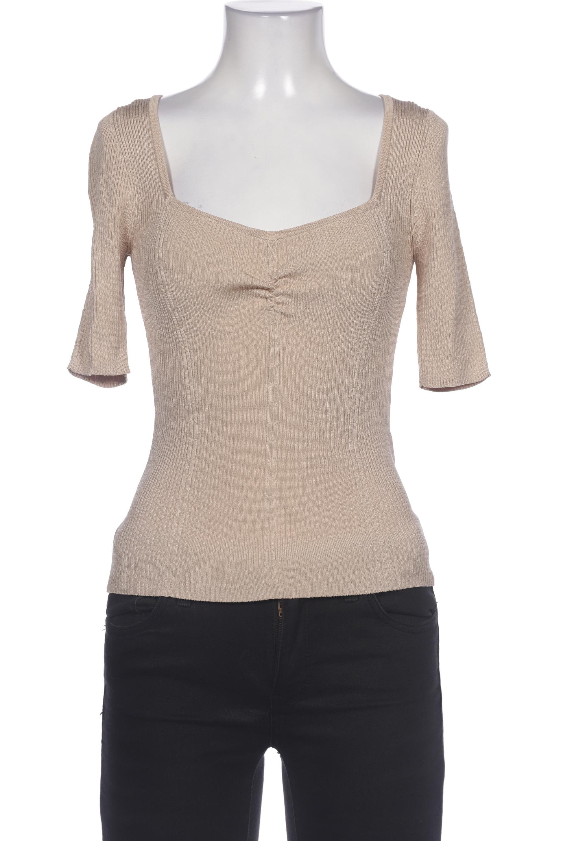 

Comma Damen T-Shirt, beige, Gr. 34