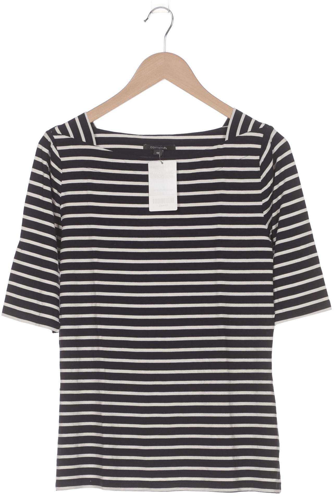 Thumbnail - Comma Damen T-Shirt, schwarz, Gr. 42