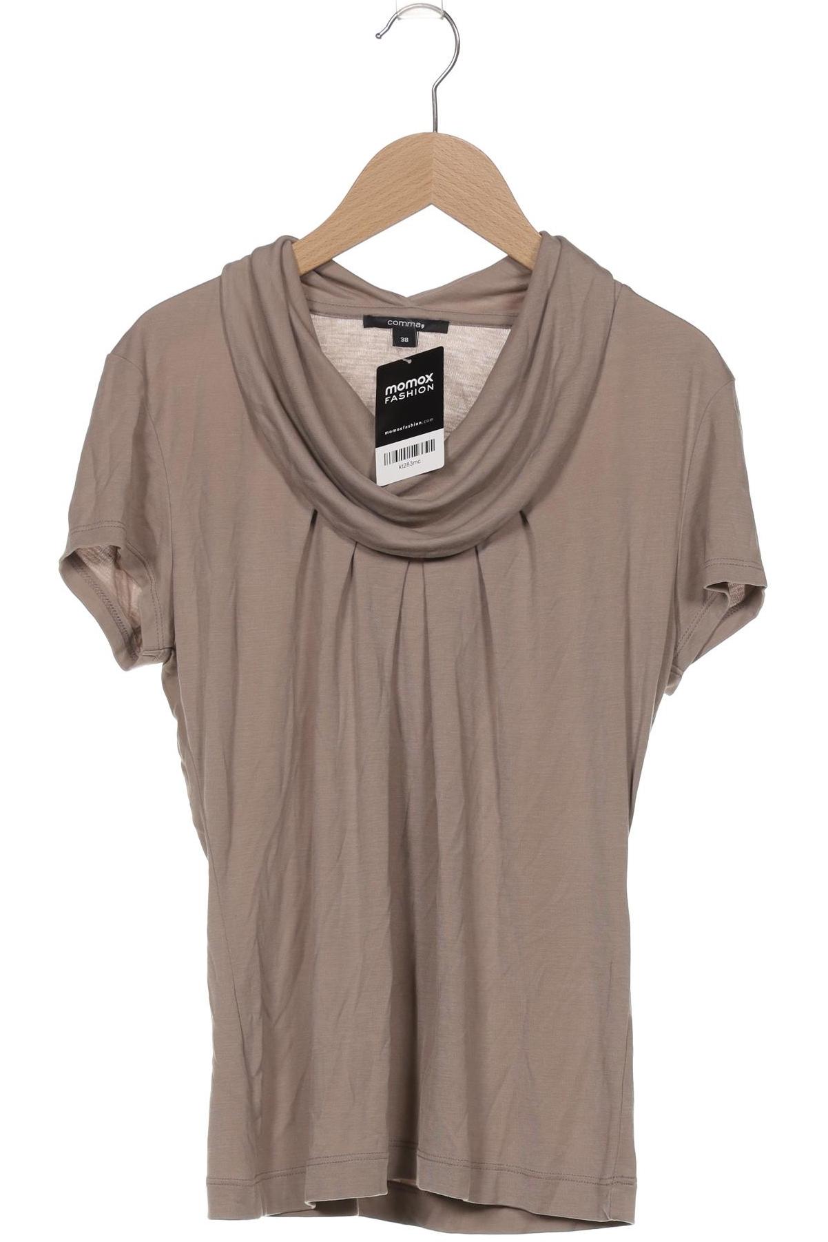 

Comma Damen T-Shirt, beige, Gr. 38