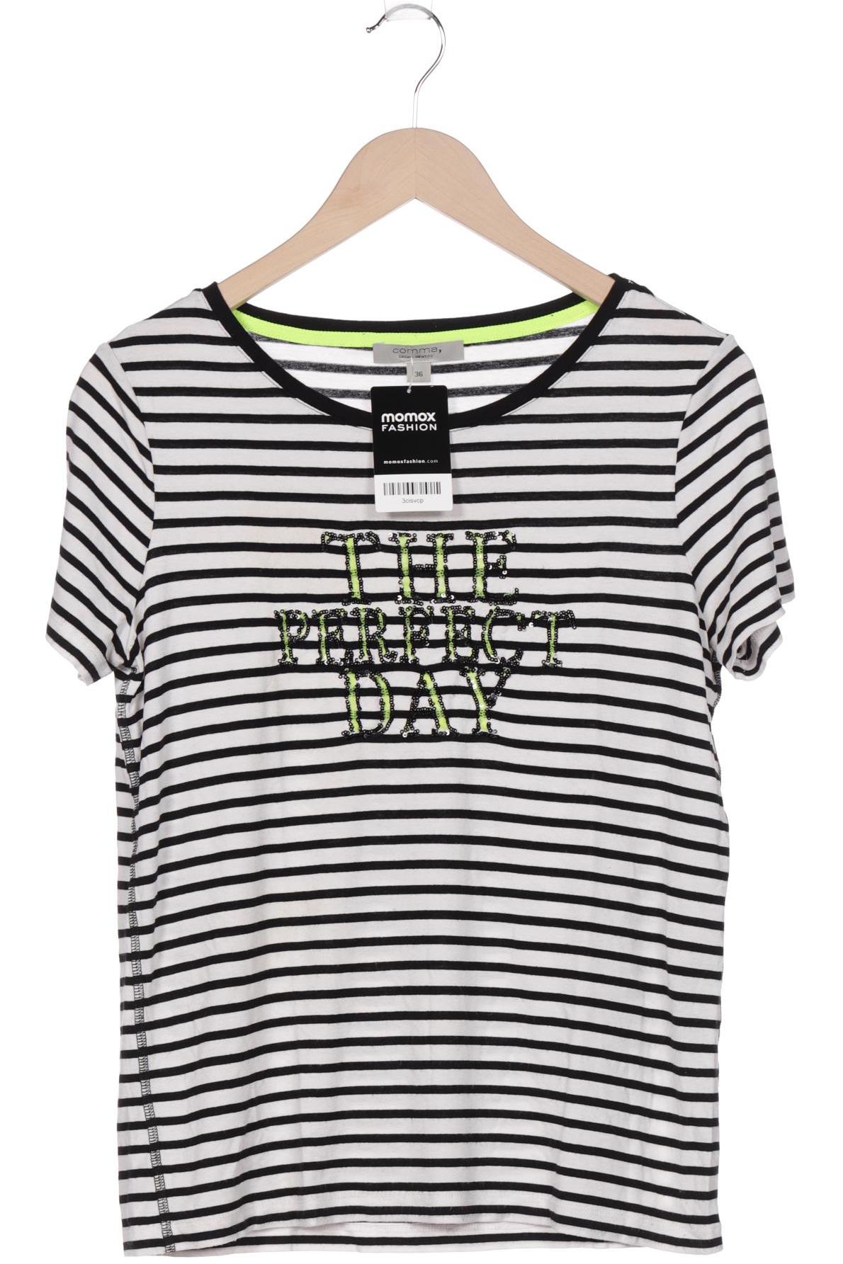 

Comma Damen T-Shirt, weiß