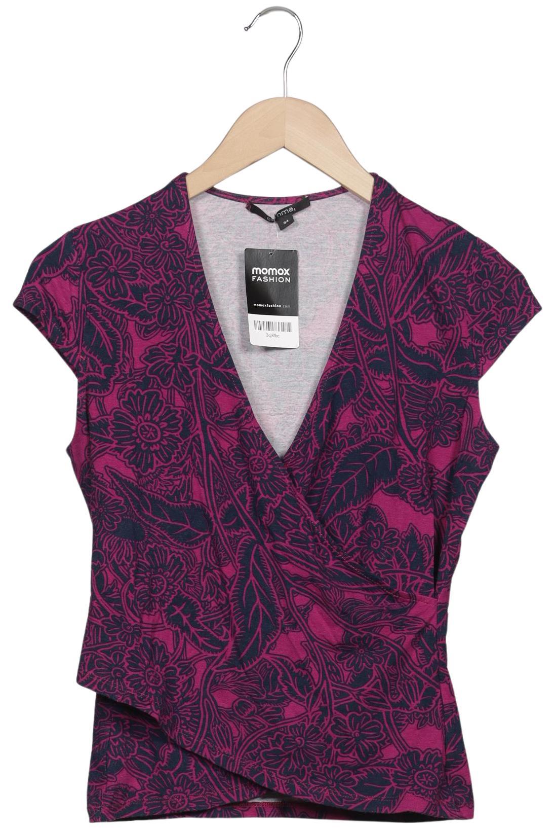 

Comma Damen T-Shirt, flieder, Gr. 34