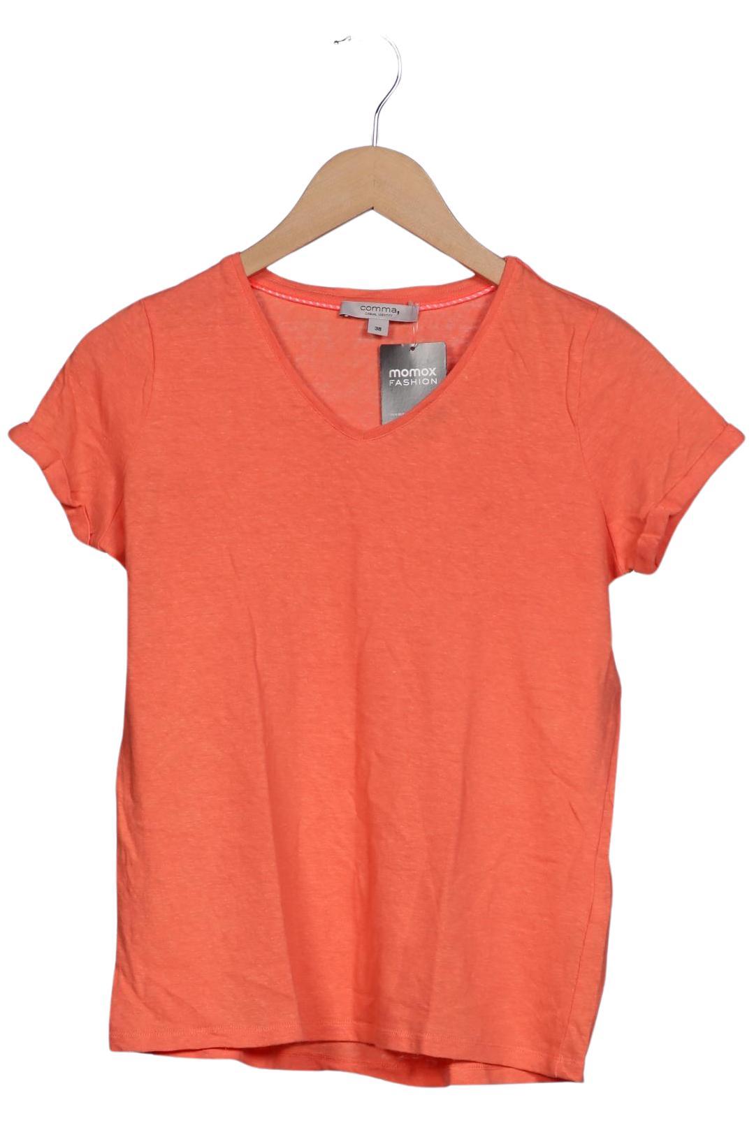 

Comma Damen T-Shirt, orange, Gr. 38