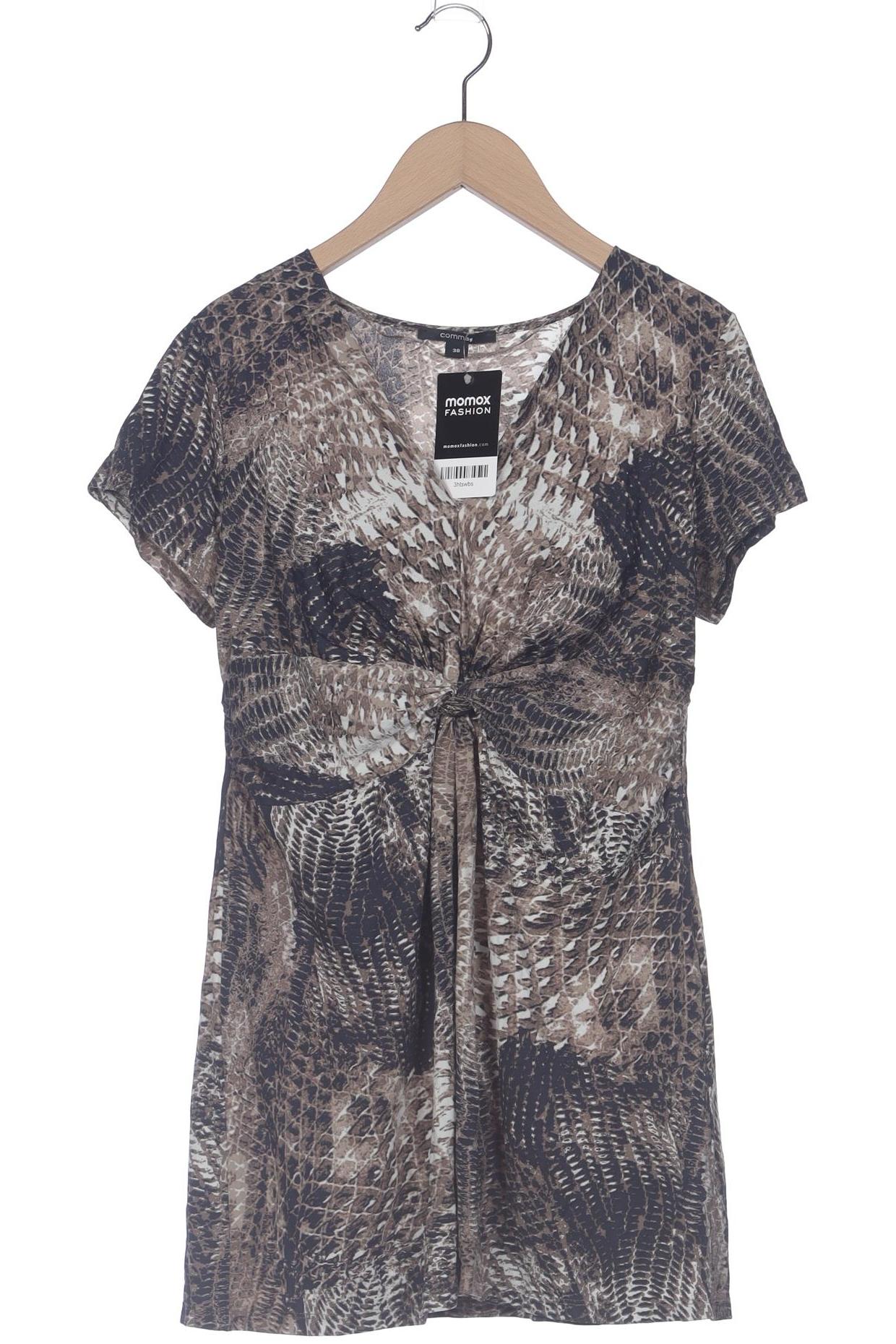

Comma Damen T-Shirt, braun, Gr. 38