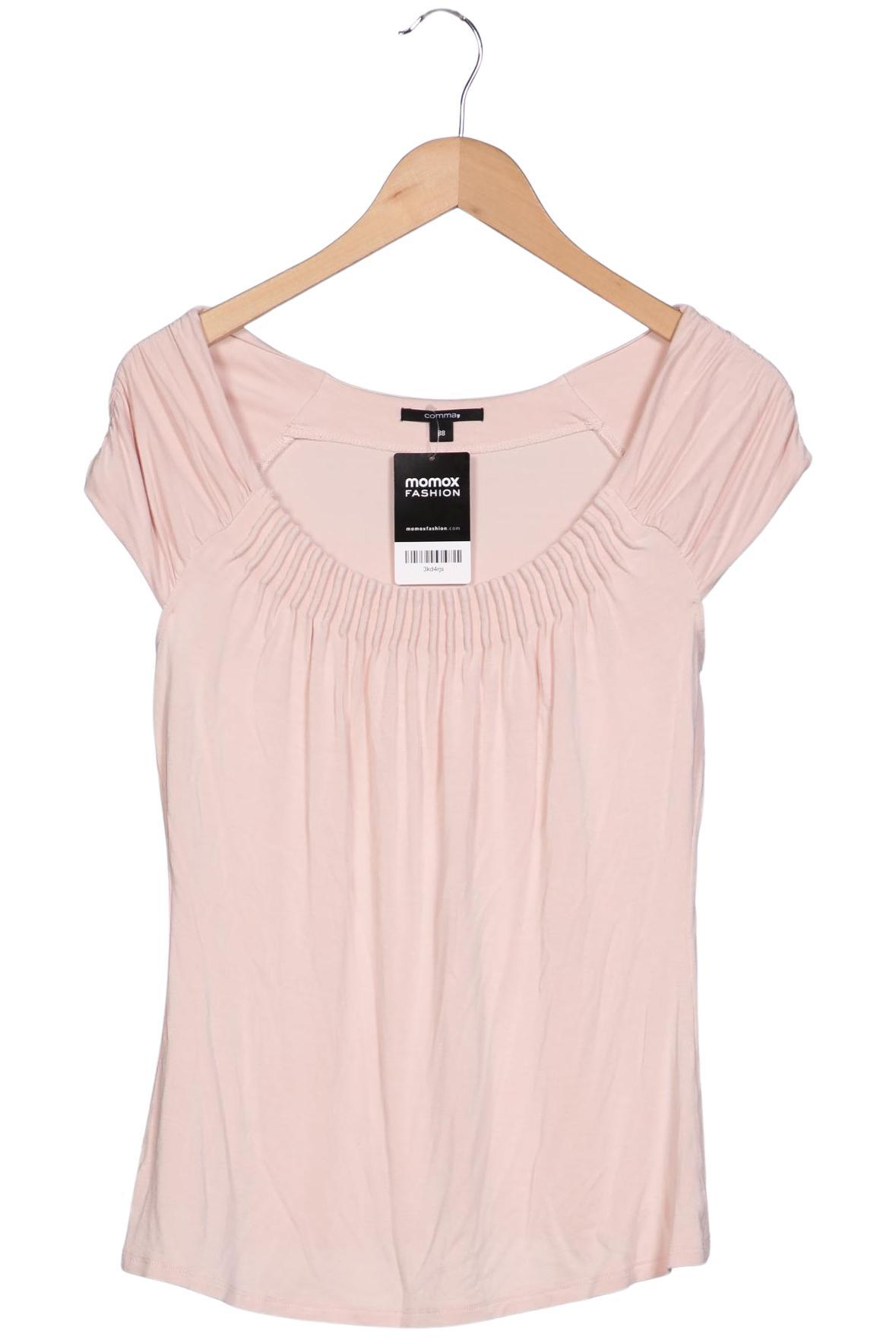 

Comma Damen T-Shirt, beige, Gr. 38