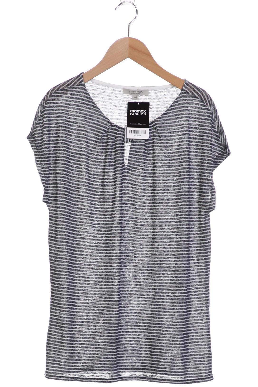 

Comma Damen T-Shirt, schwarz, Gr. 40