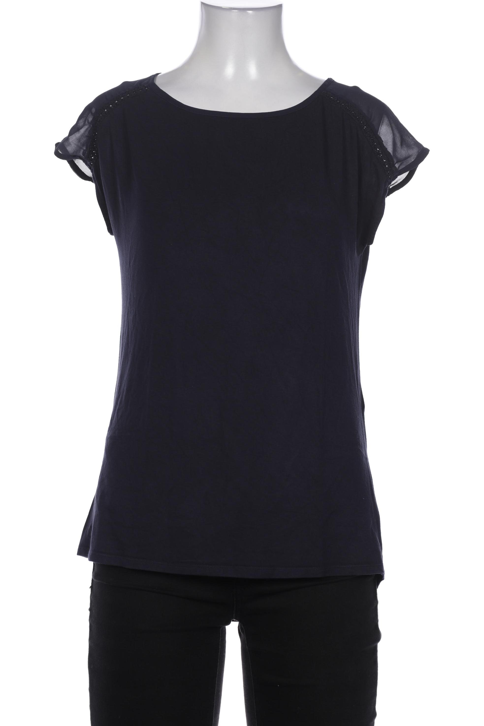 

Comma Damen T-Shirt, marineblau, Gr. 36