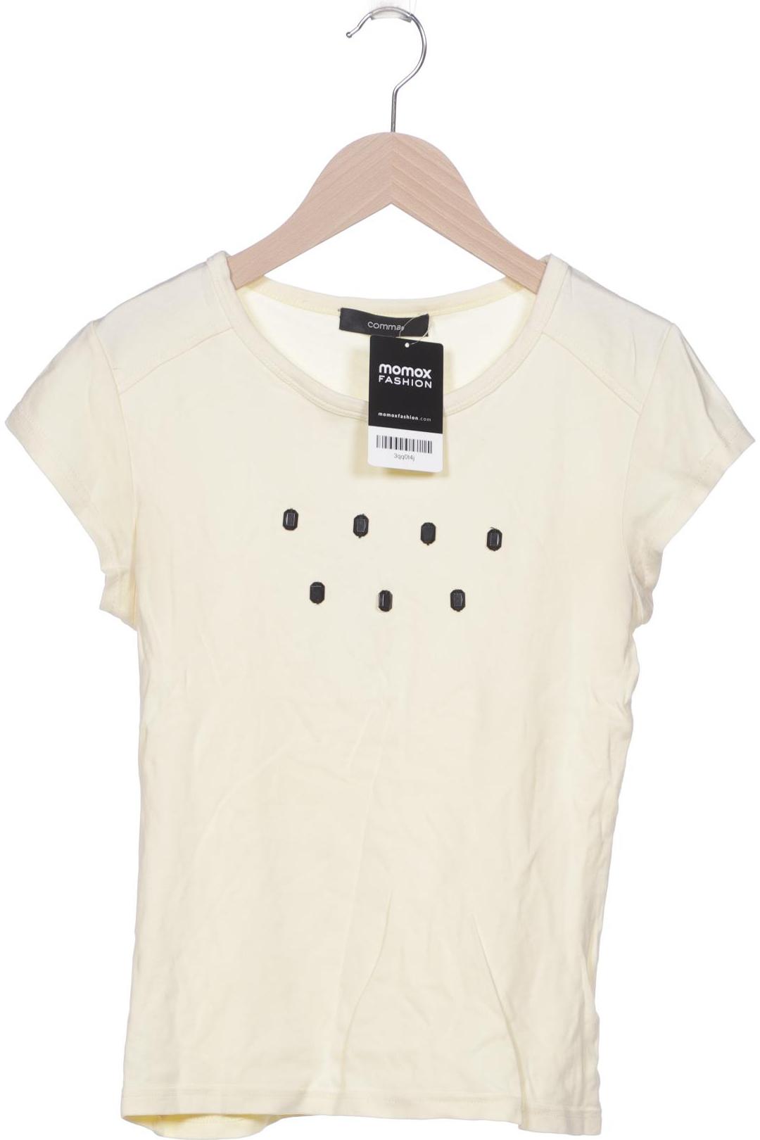 

Comma Damen T-Shirt, gelb