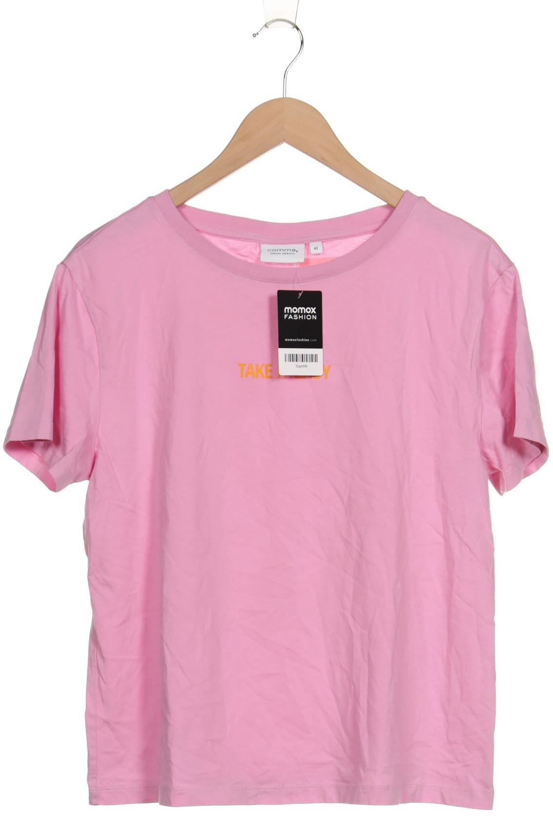 

Comma Damen T-Shirt, pink, Gr. 42