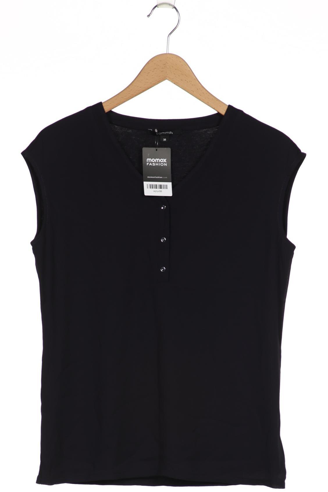 

Comma Damen T-Shirt, marineblau, Gr. 38