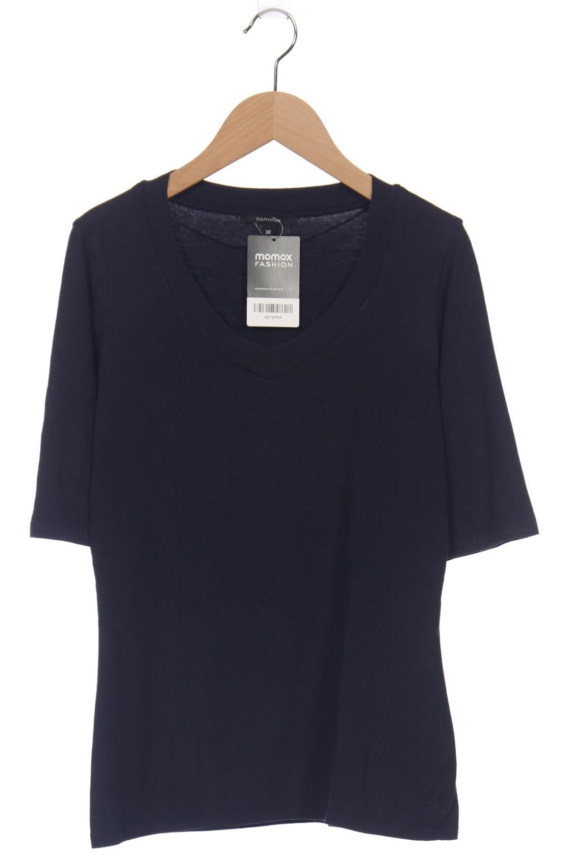 

Comma Damen T-Shirt, marineblau, Gr. 38