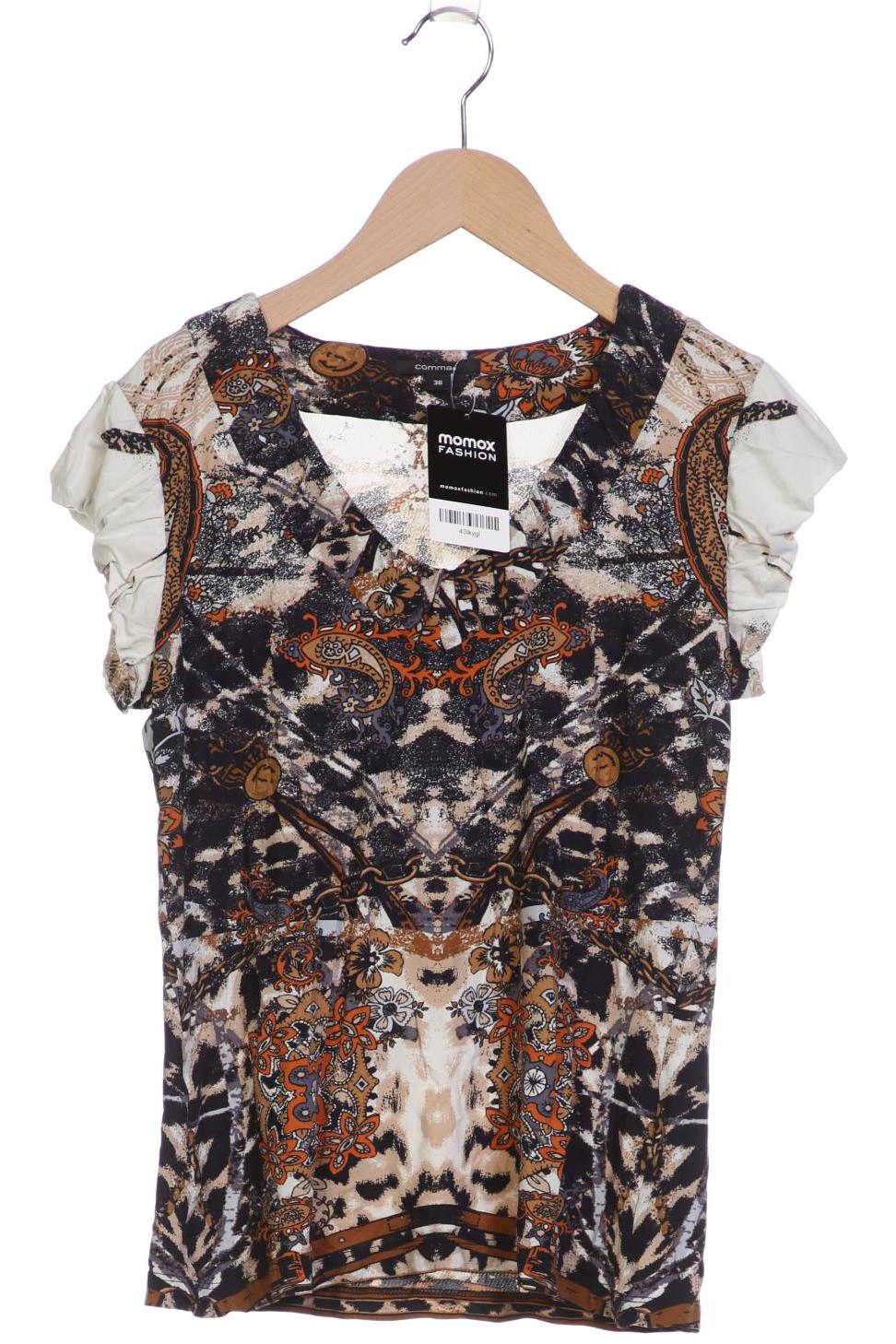 

Comma Damen T-Shirt, braun, Gr. 38