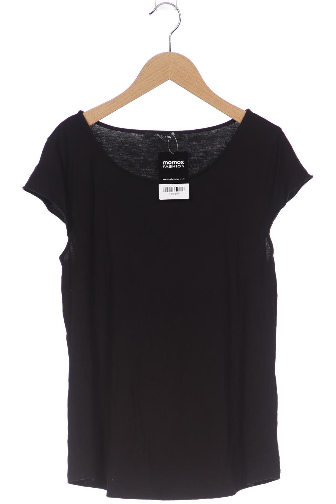 

Comma Damen T-Shirt, schwarz