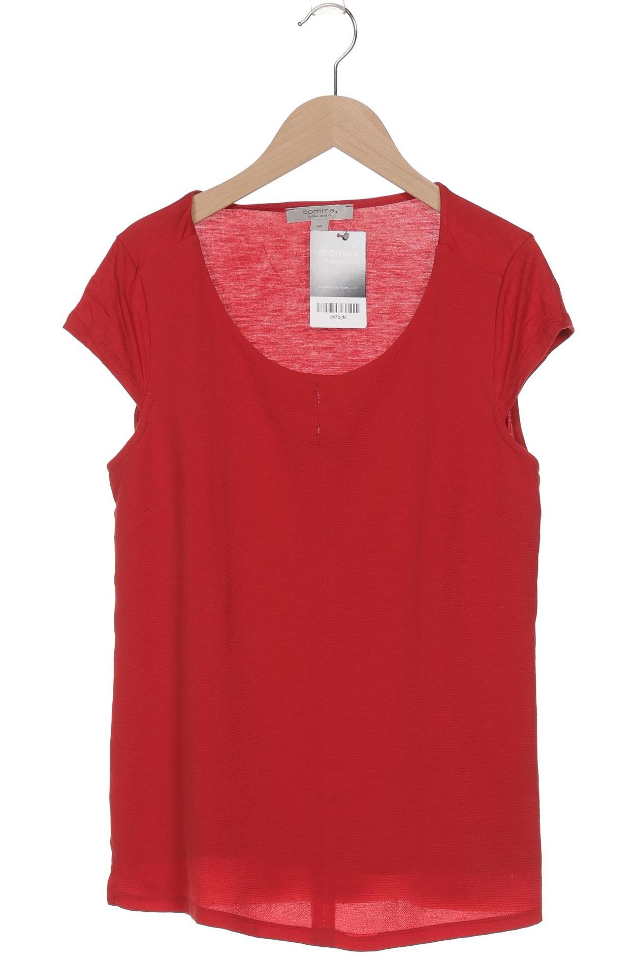 

Comma Damen T-Shirt, rot, Gr. 36