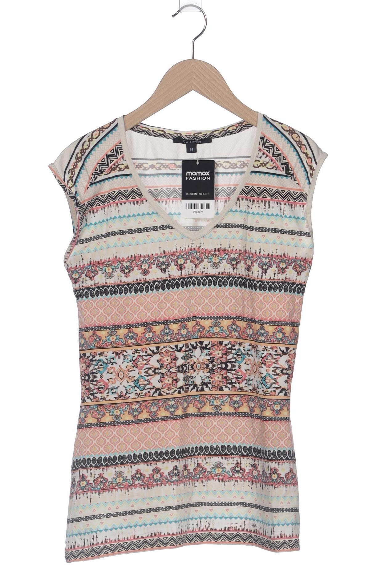 

Comma Damen T-Shirt, mehrfarbig, Gr. 36