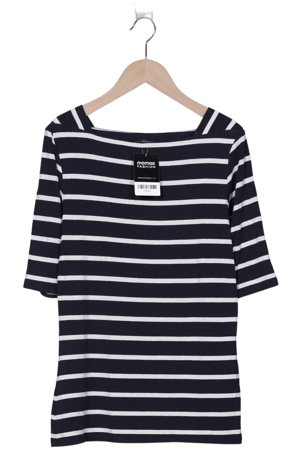 

Comma Damen T-Shirt, marineblau, Gr. 38