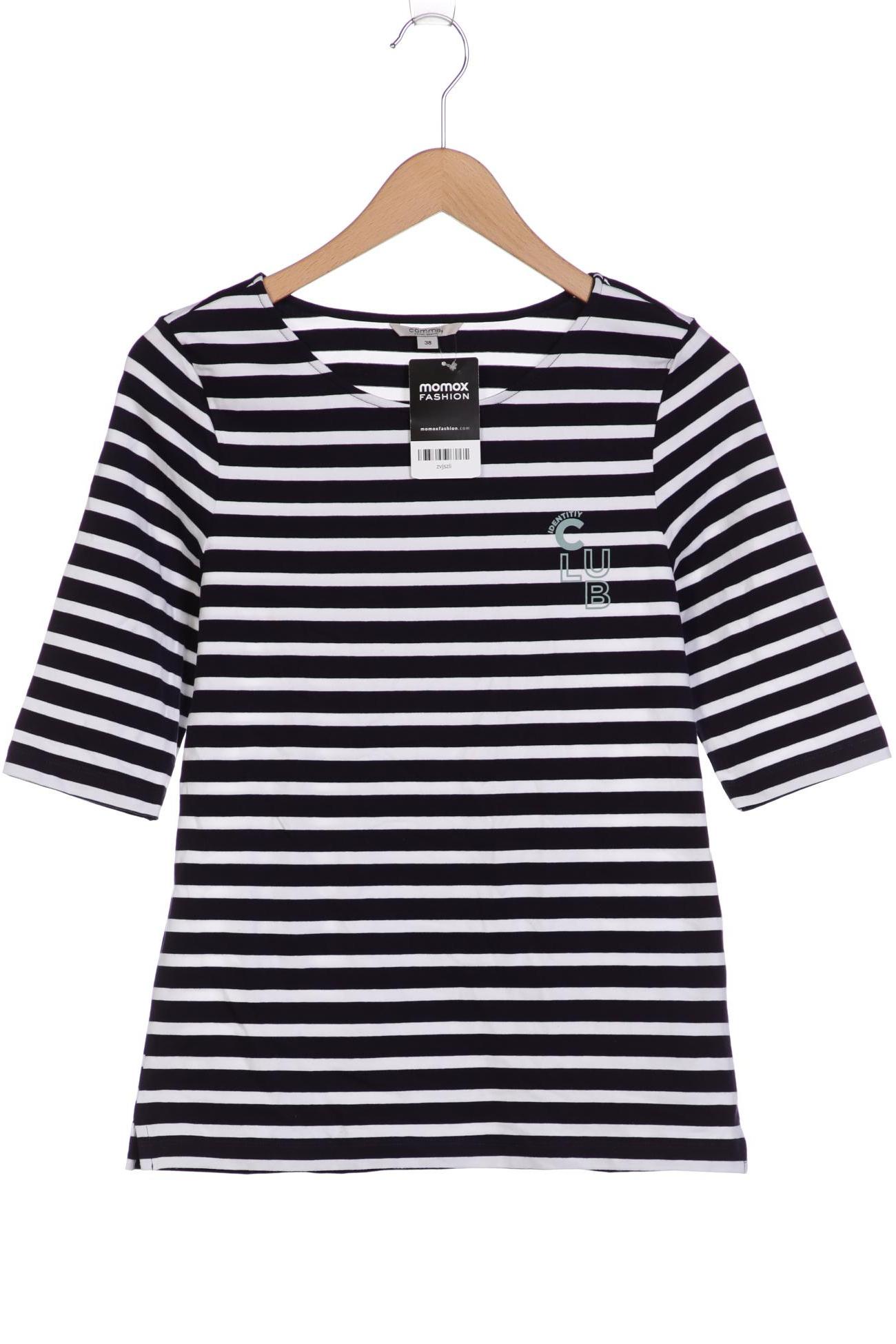 

Comma Damen T-Shirt, marineblau