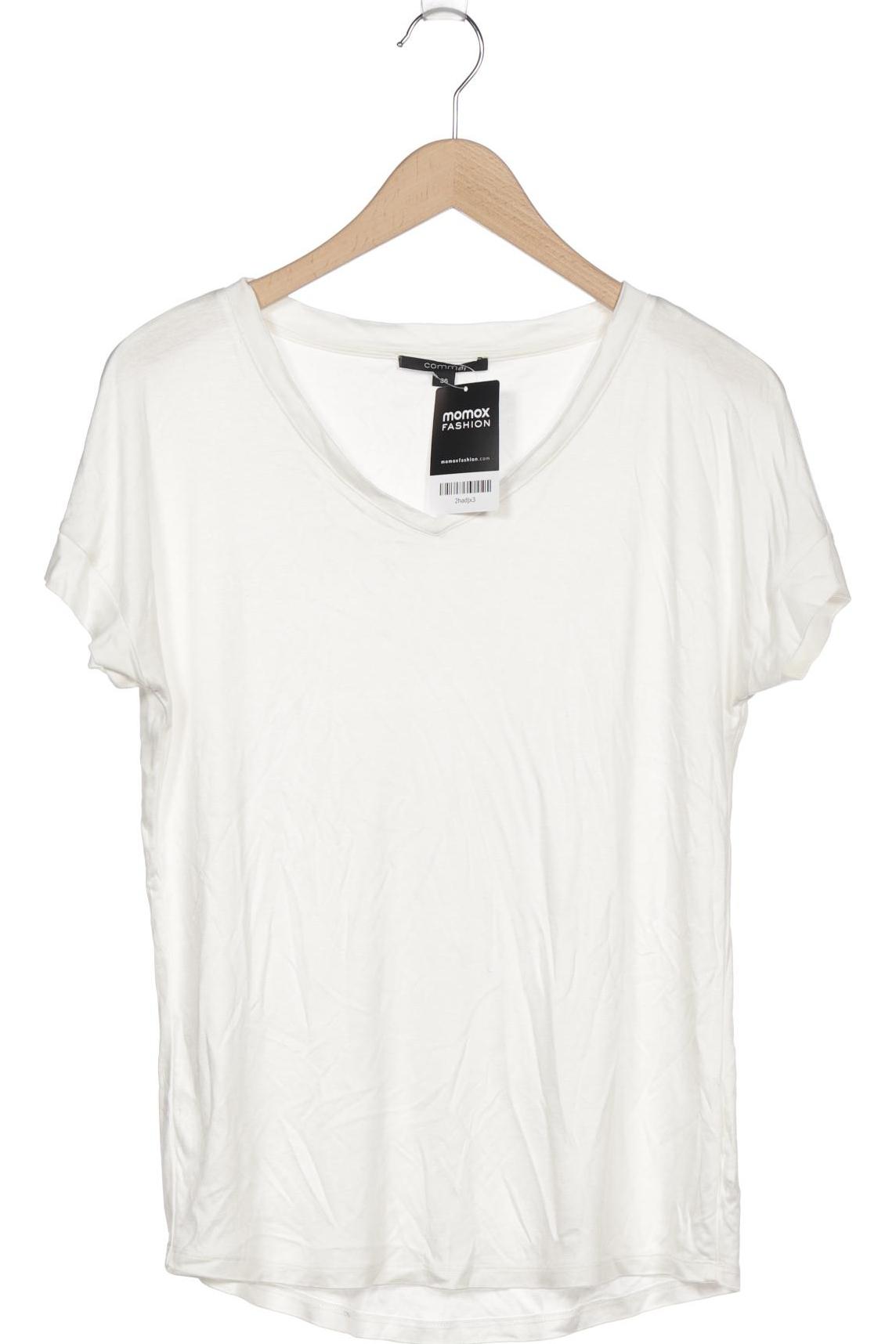 

Comma Damen T-Shirt, weiß