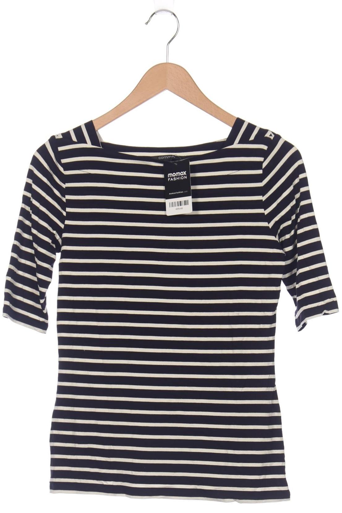 

Comma Damen T-Shirt, marineblau, Gr. 36