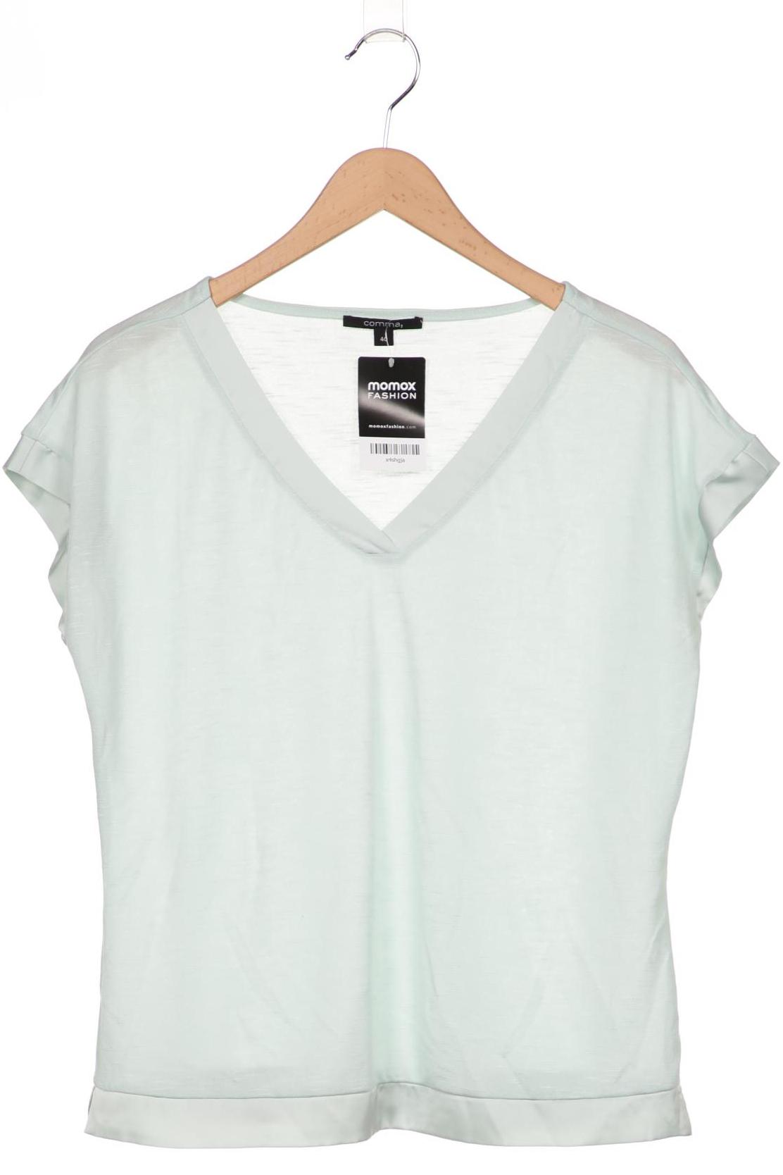 

Comma Damen T-Shirt, hellgrün, Gr. 40