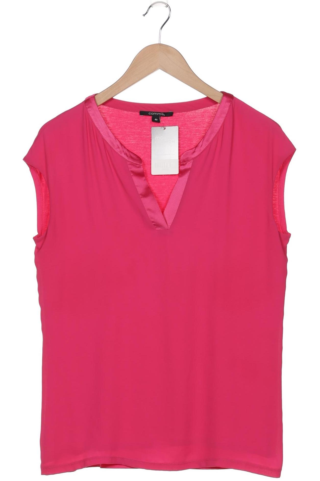 

Comma Damen T-Shirt, pink, Gr. 40