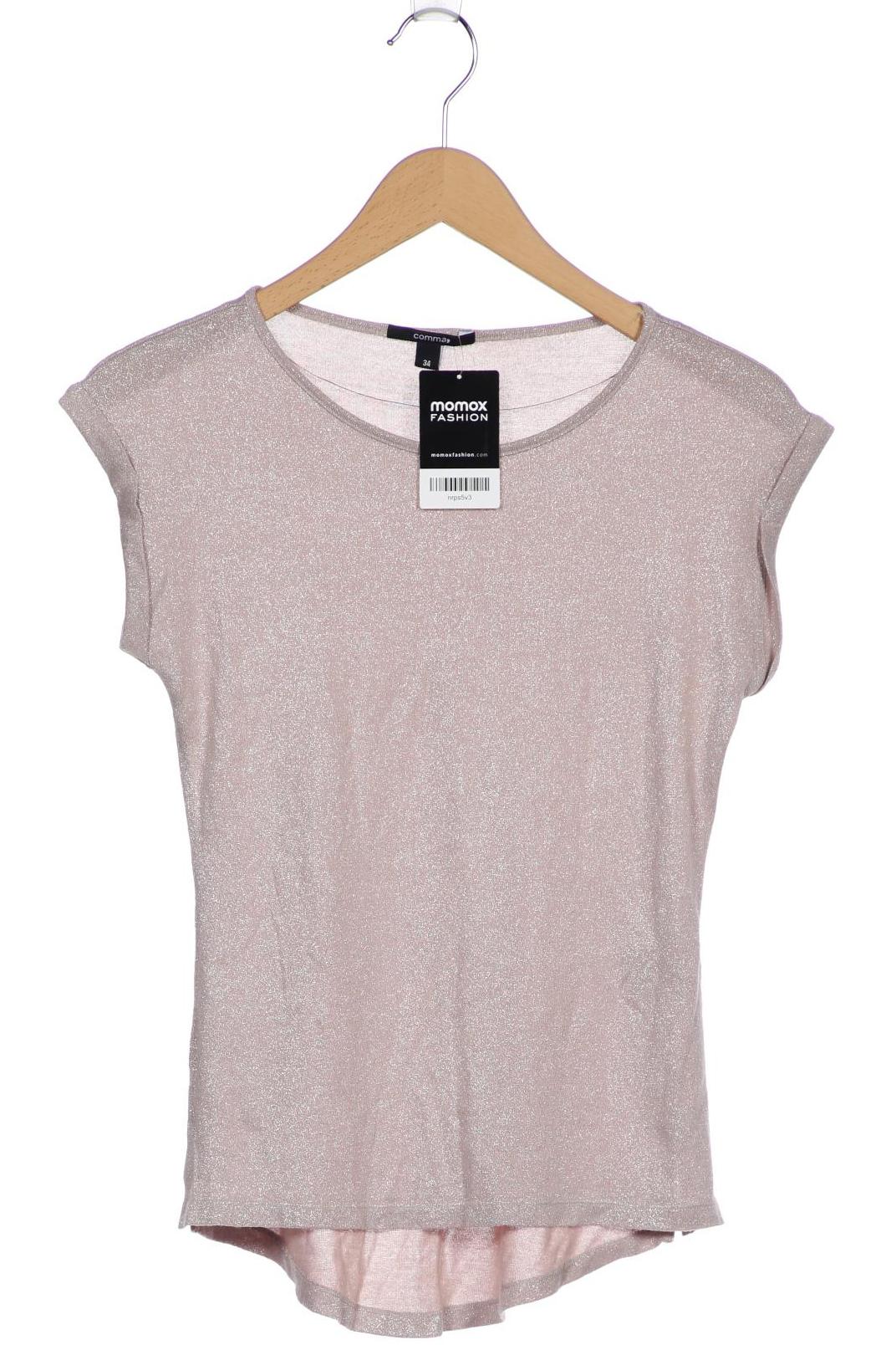 

Comma Damen T-Shirt, pink, Gr. 34