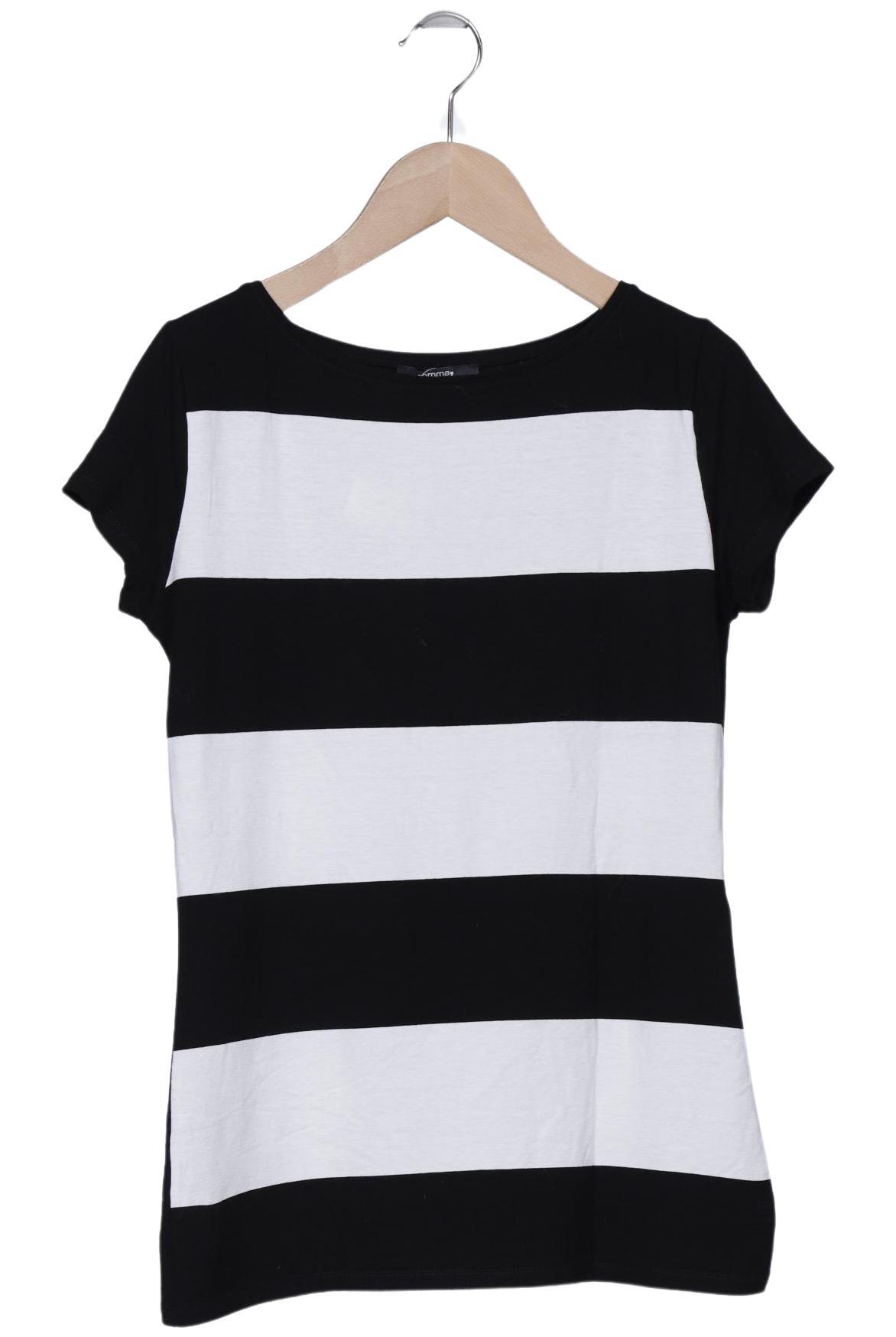 

Comma Damen T-Shirt, schwarz, Gr. 38