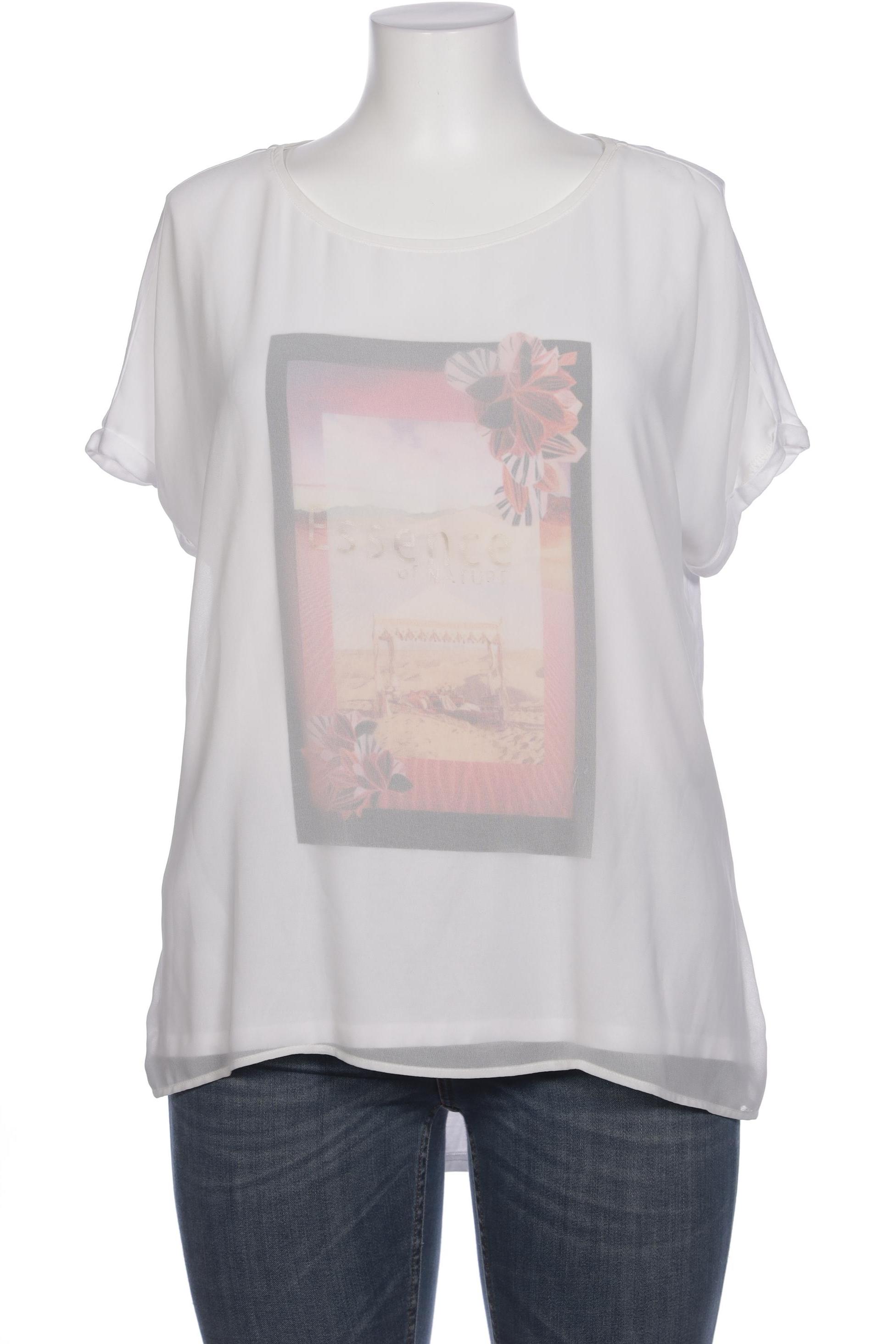 

Comma Damen T-Shirt, weiß, Gr. 44