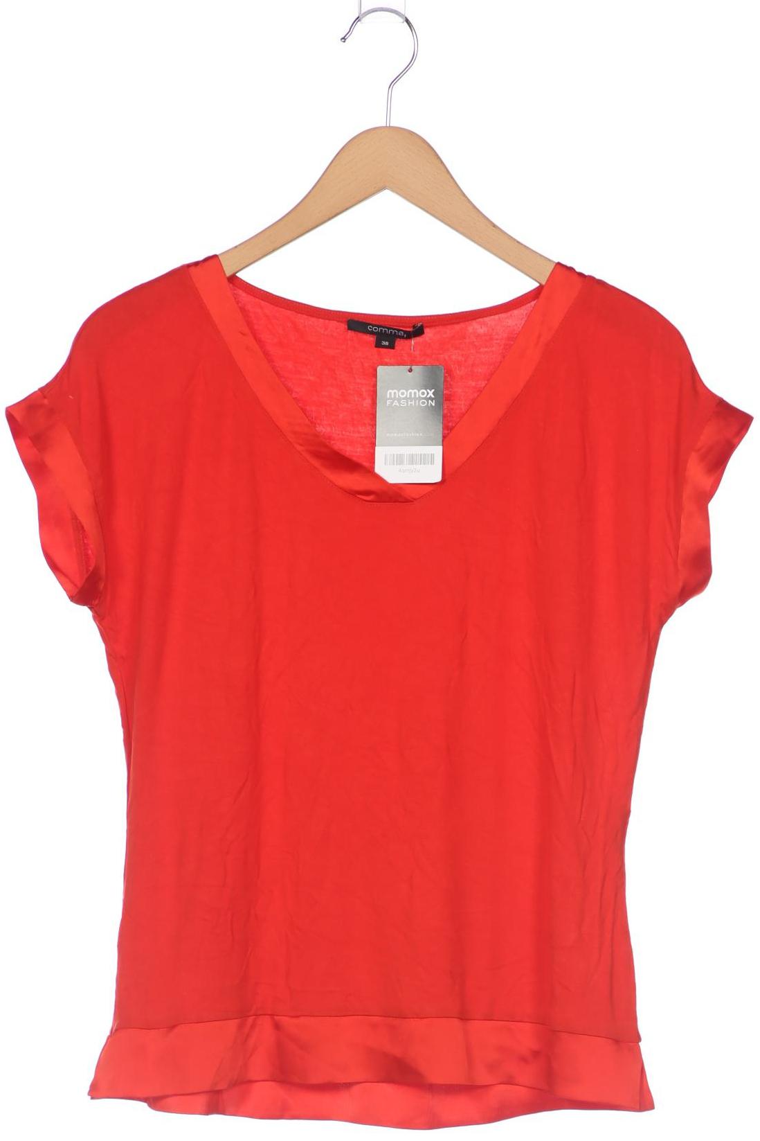 

Comma Damen T-Shirt, rot, Gr. 38