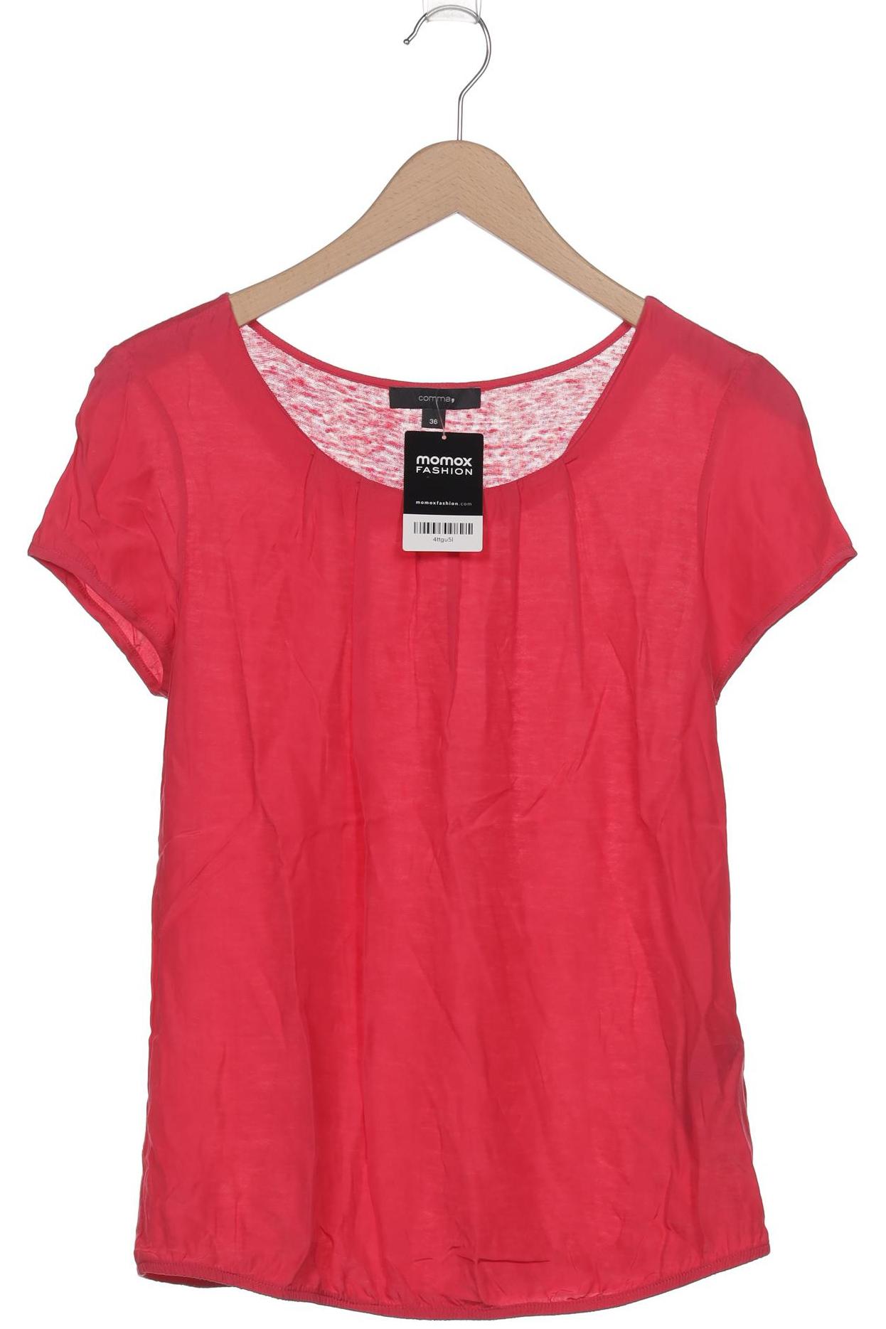 

Comma Damen T-Shirt, rot, Gr. 36