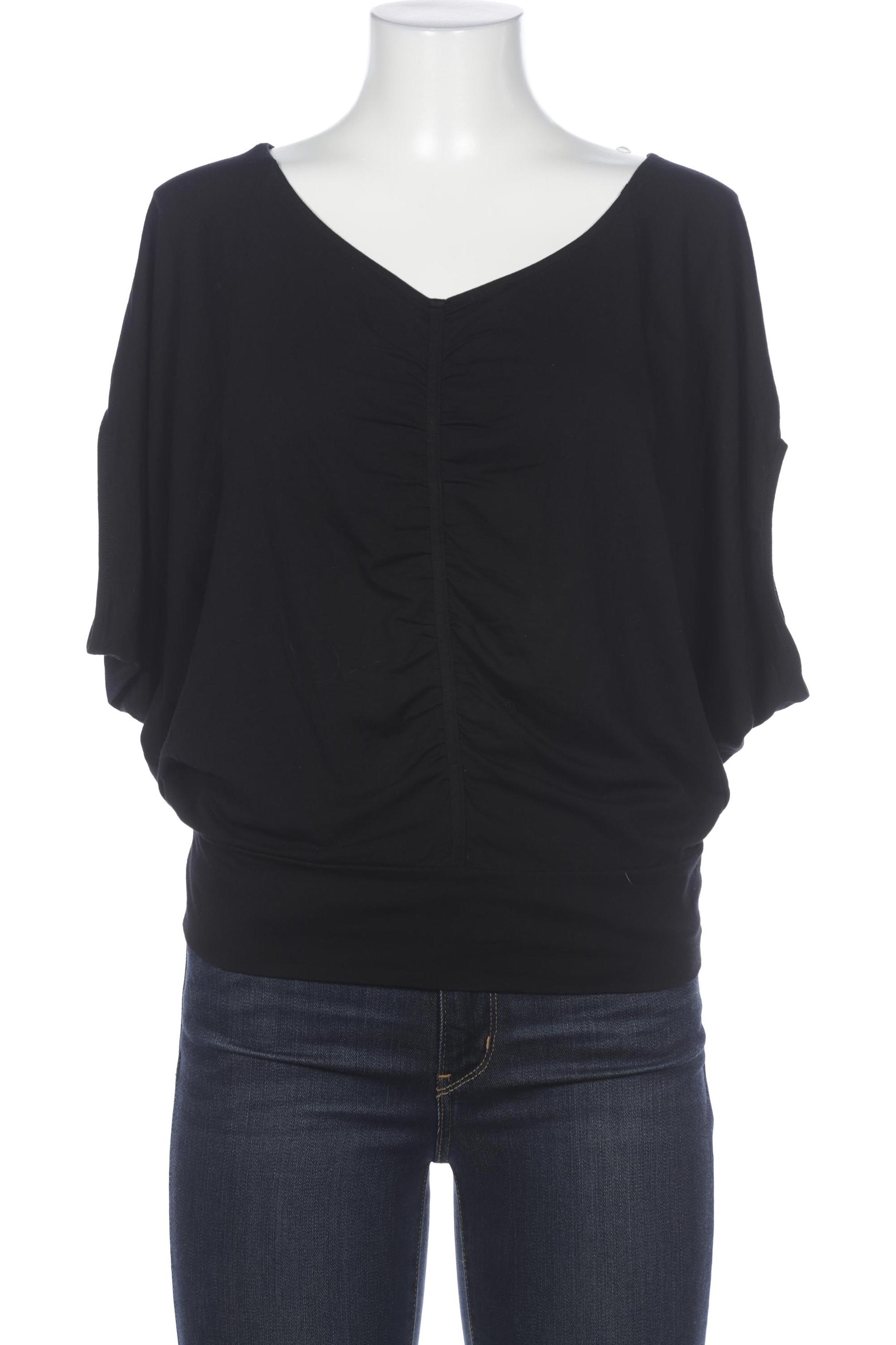 

Comma Damen T-Shirt, schwarz, Gr. 40