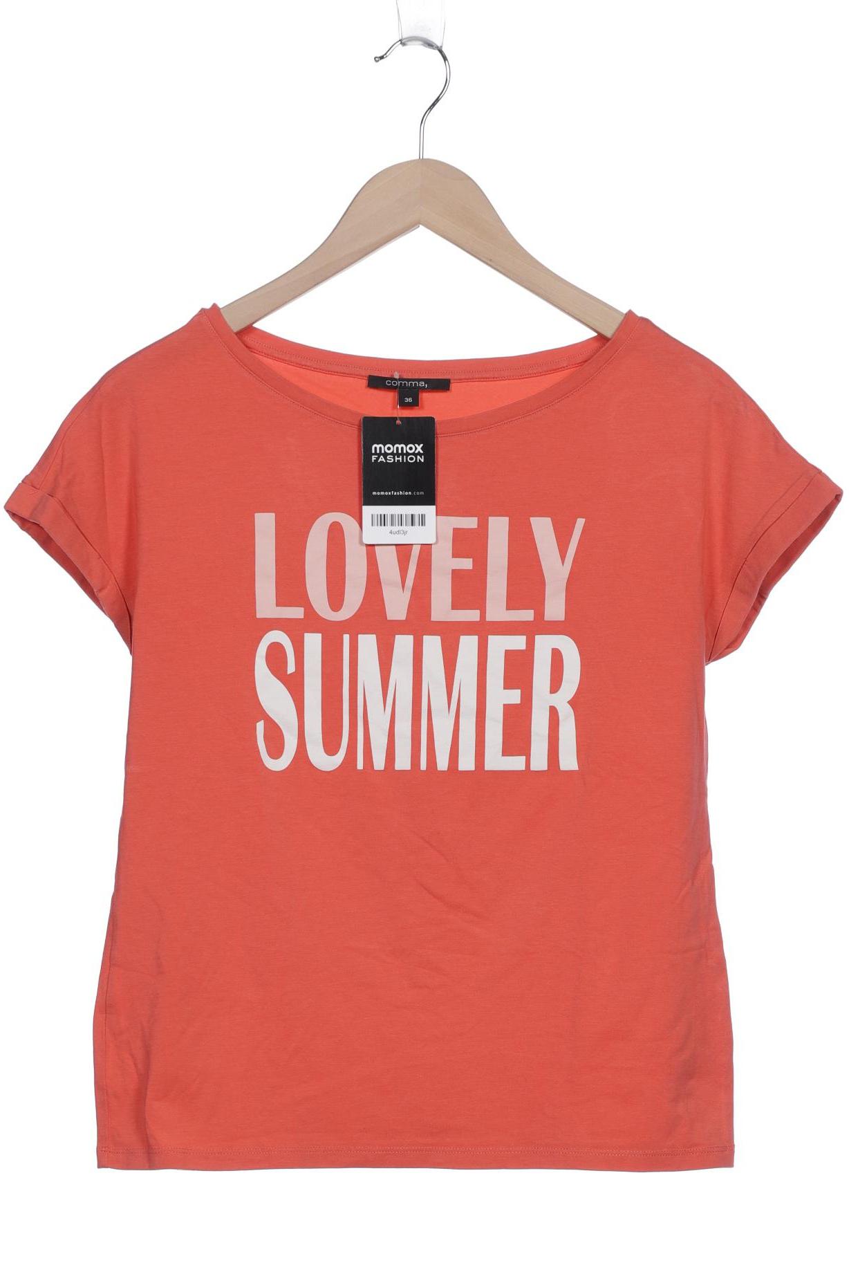 

Comma Damen T-Shirt, orange