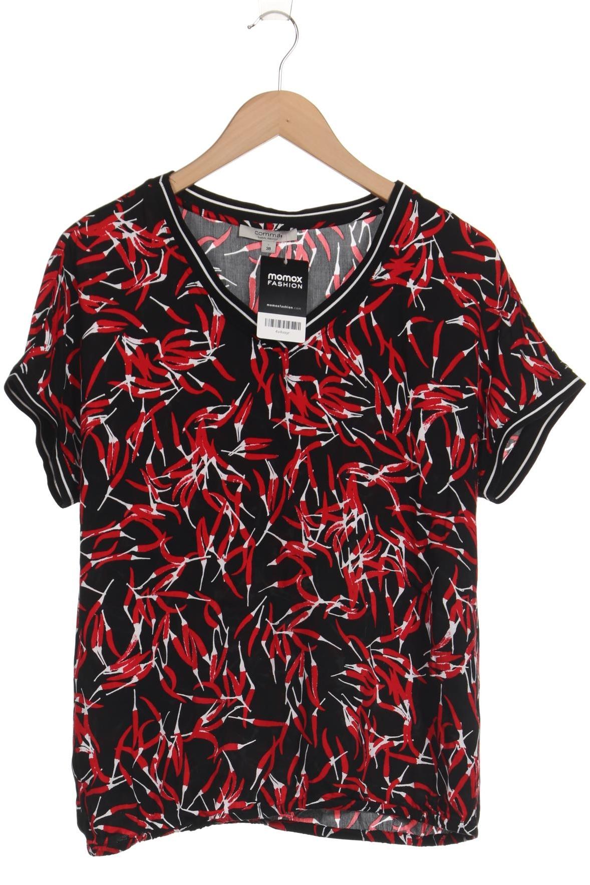 

Comma Damen T-Shirt, schwarz, Gr. 38