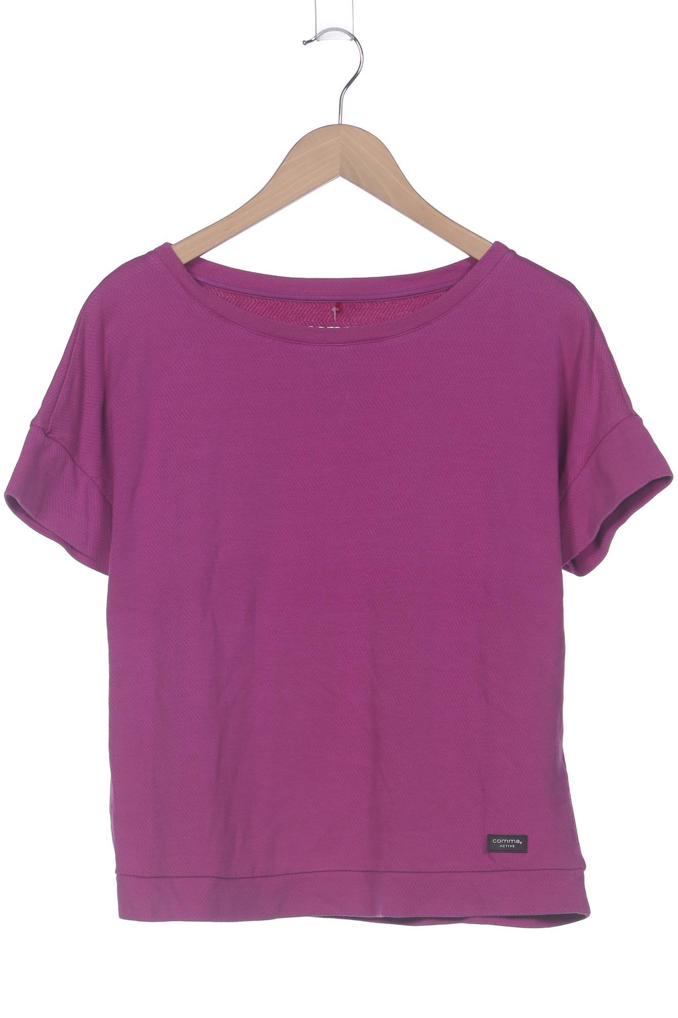

Comma Damen T-Shirt, flieder, Gr. 38