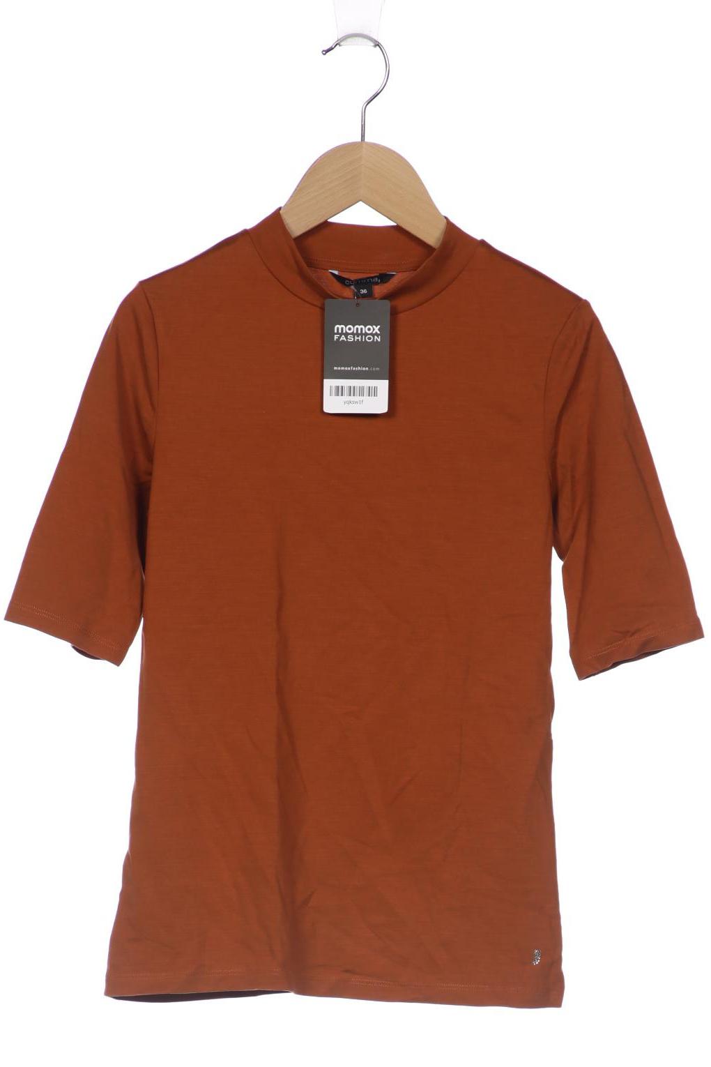 

Comma Damen T-Shirt, braun, Gr. 36