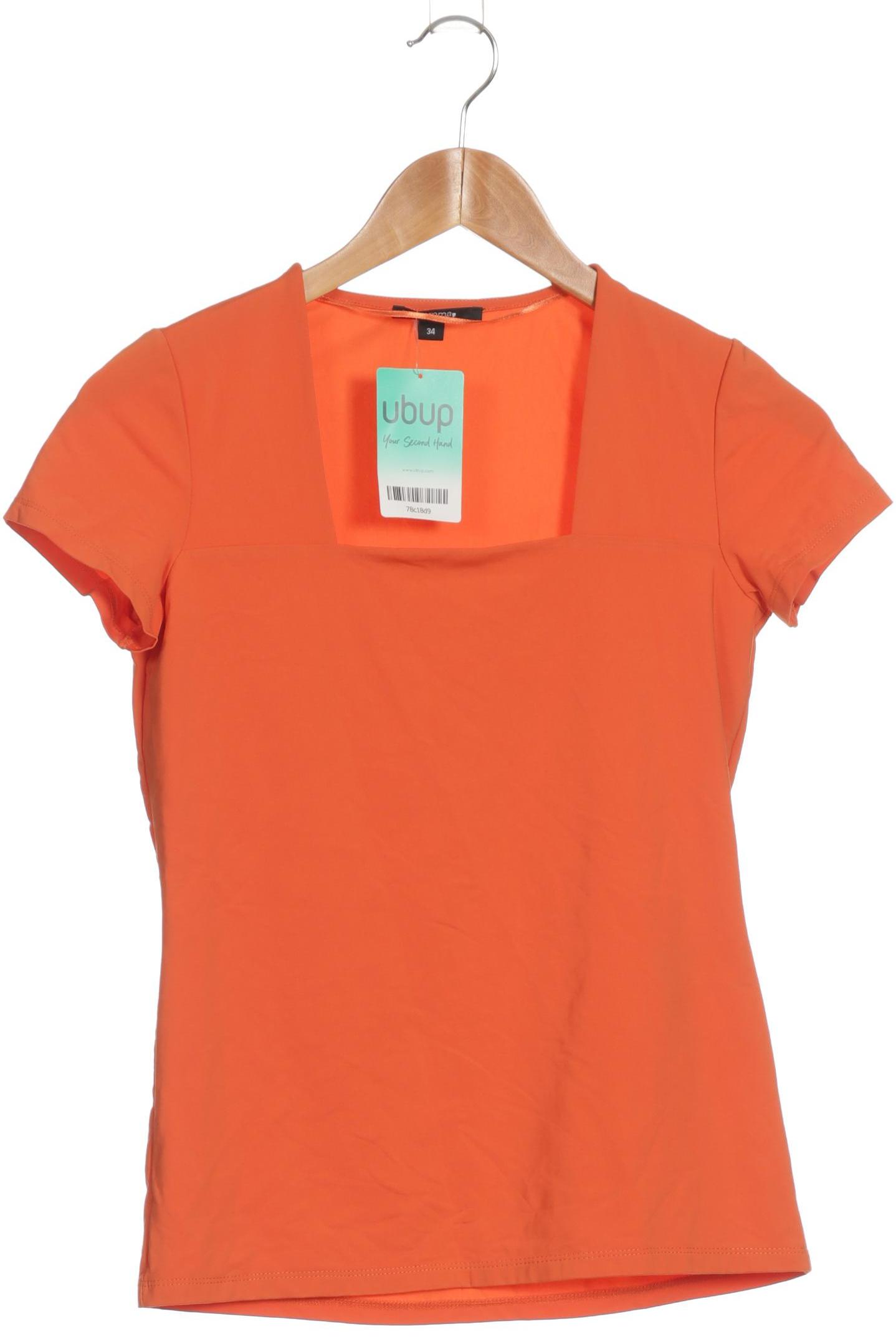 

Comma Damen T-Shirt, orange, Gr. 34