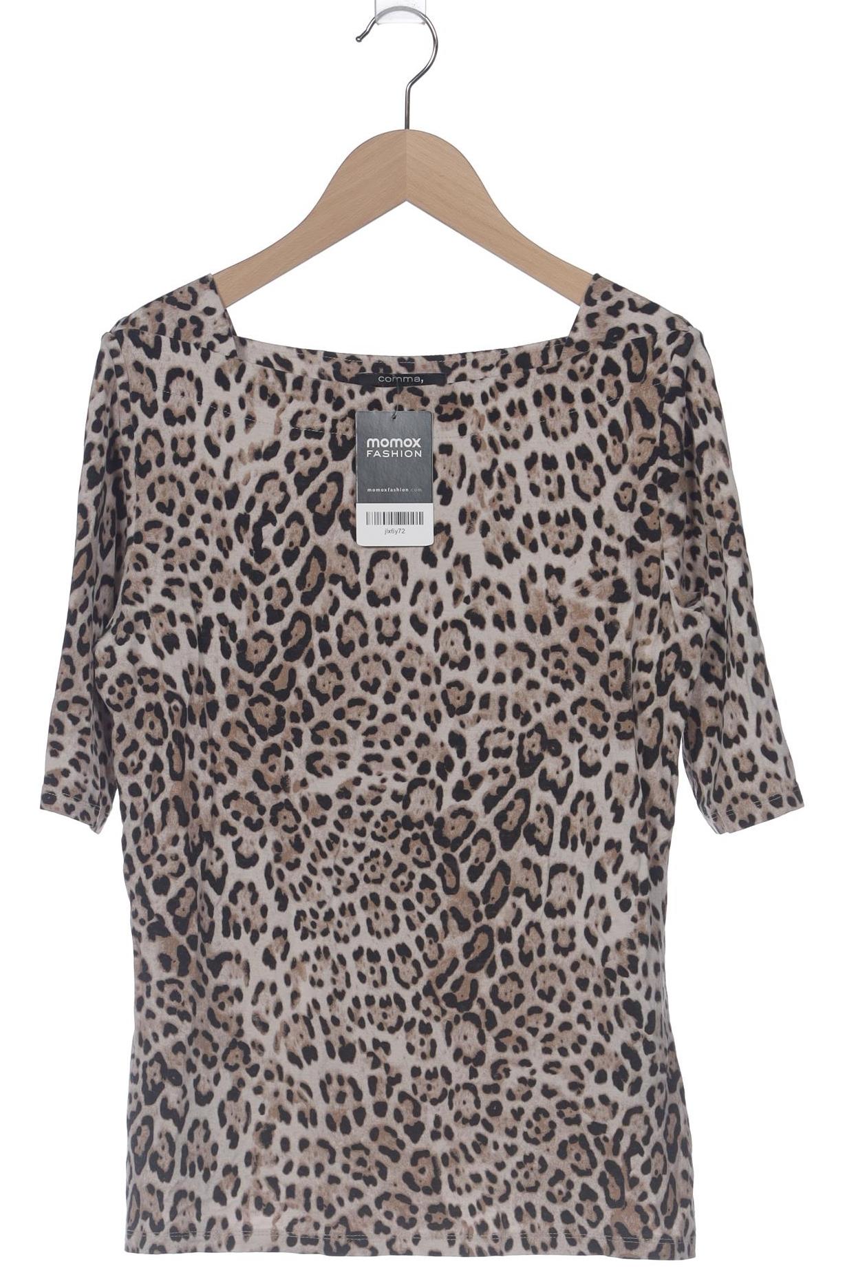 

Comma Damen T-Shirt, beige, Gr. 40