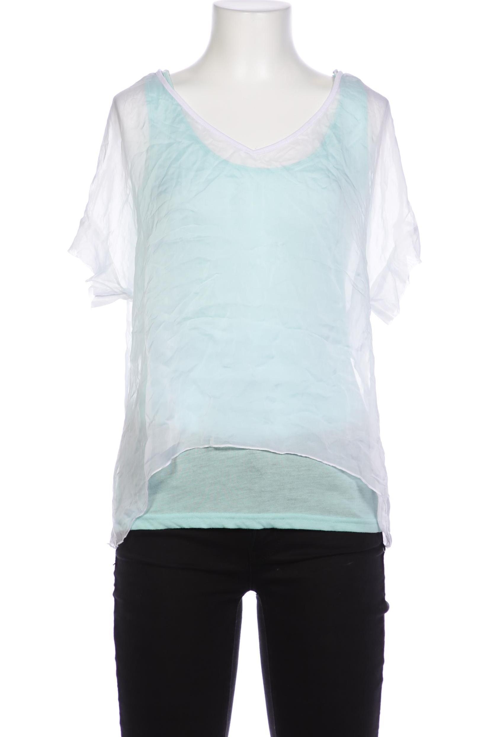 

Comma Damen T-Shirt, weiß, Gr. 34