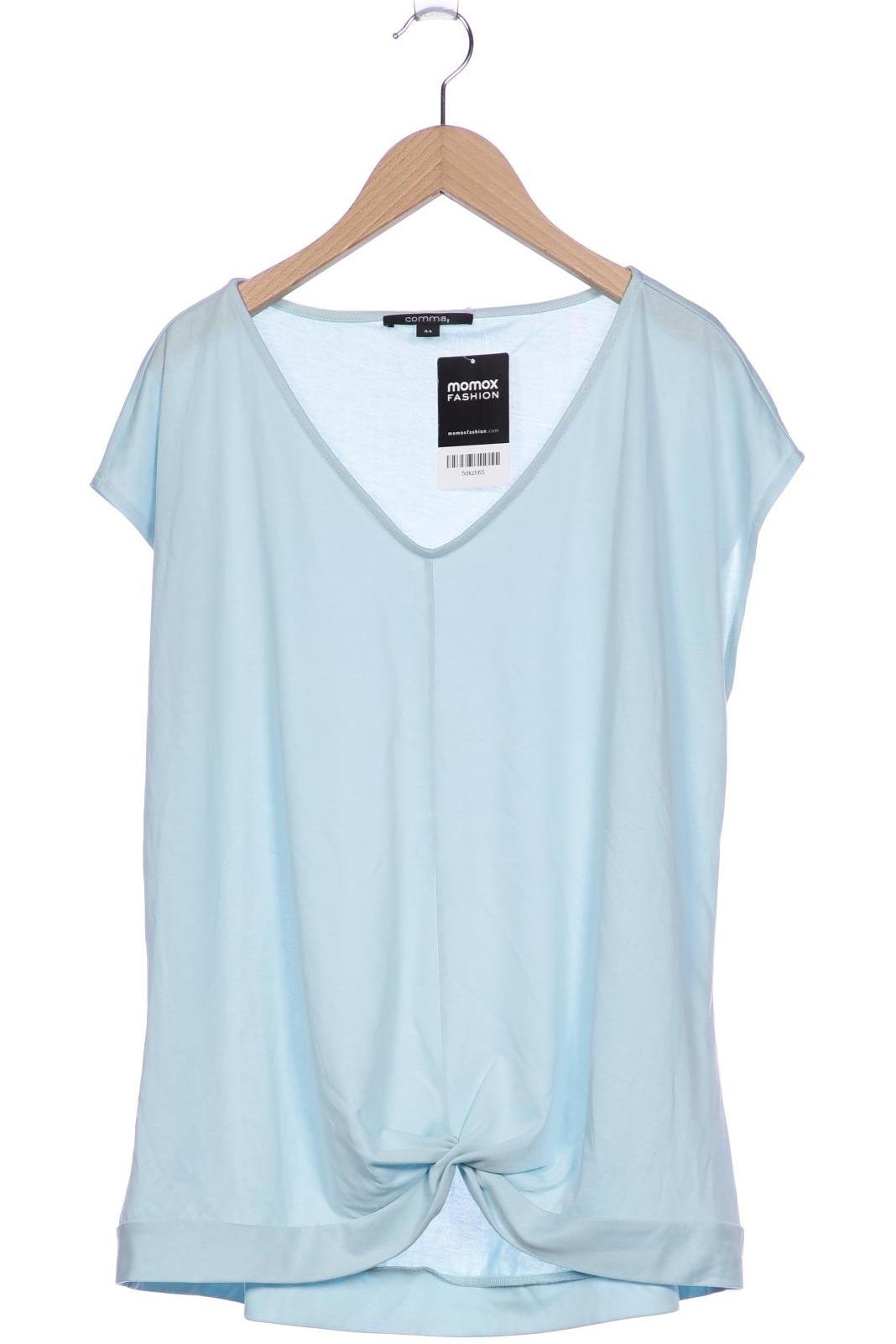 

Comma Damen T-Shirt, blau, Gr. 44