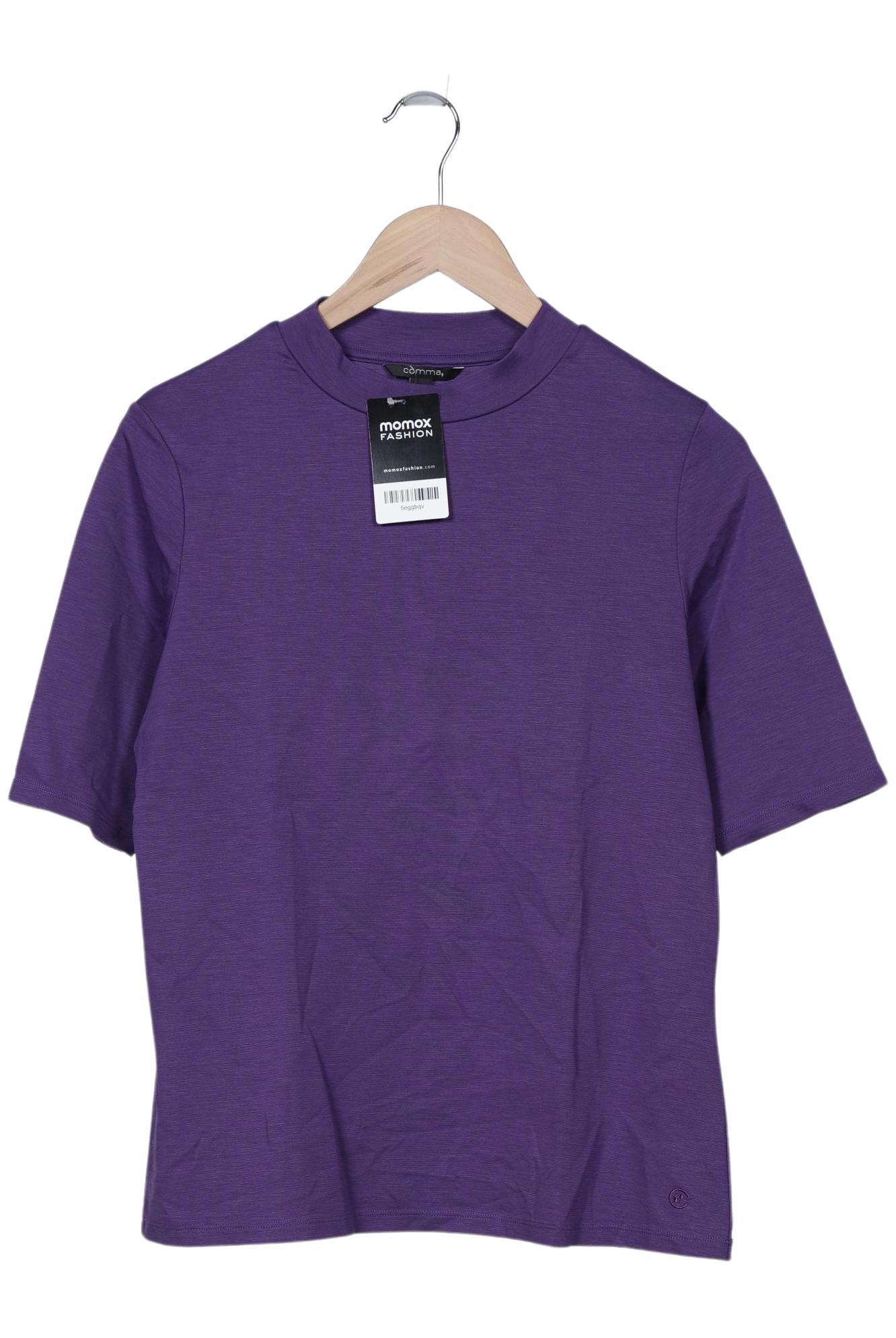 

Comma Damen T-Shirt, flieder, Gr. 42