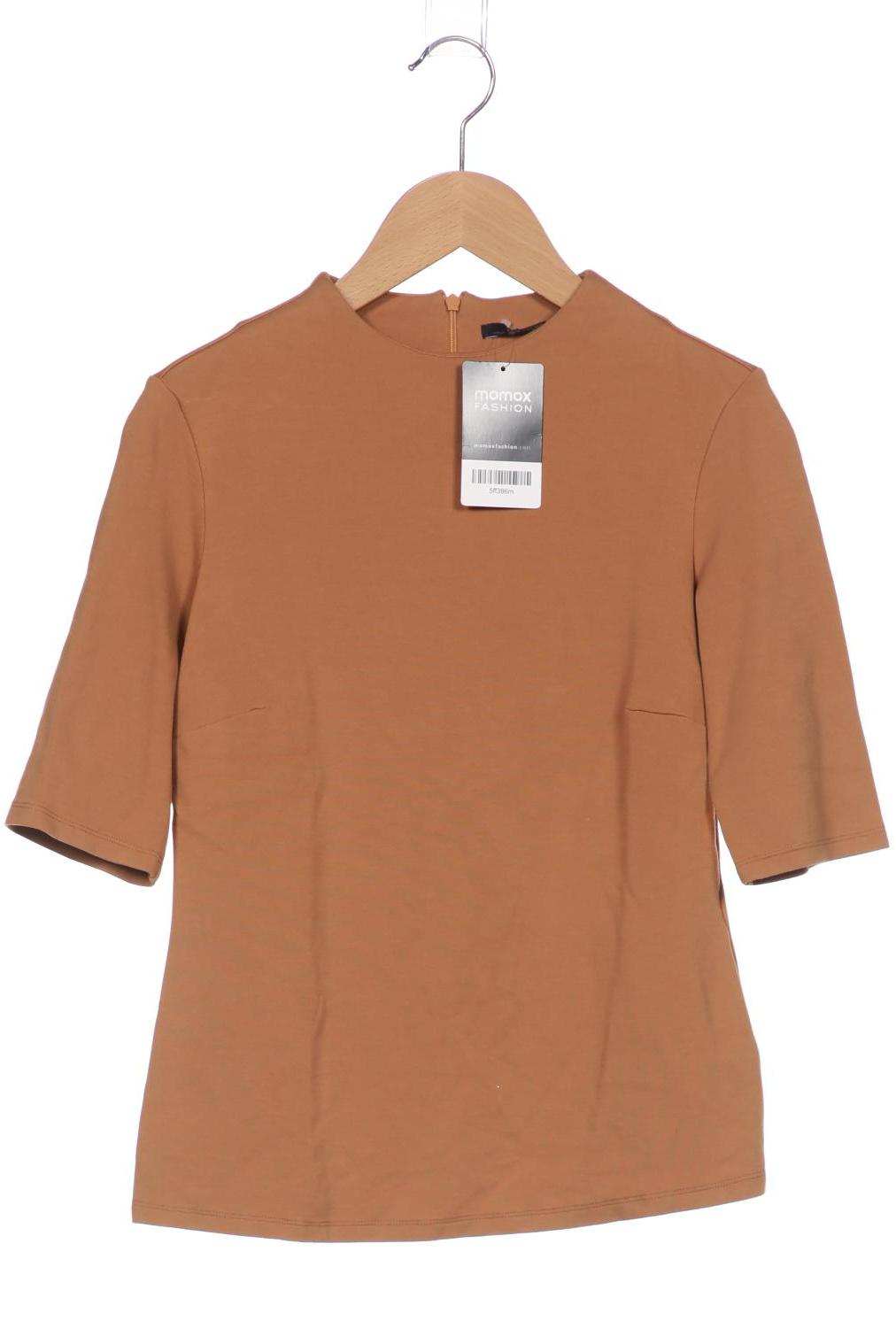 

Comma Damen T-Shirt, braun, Gr. 34