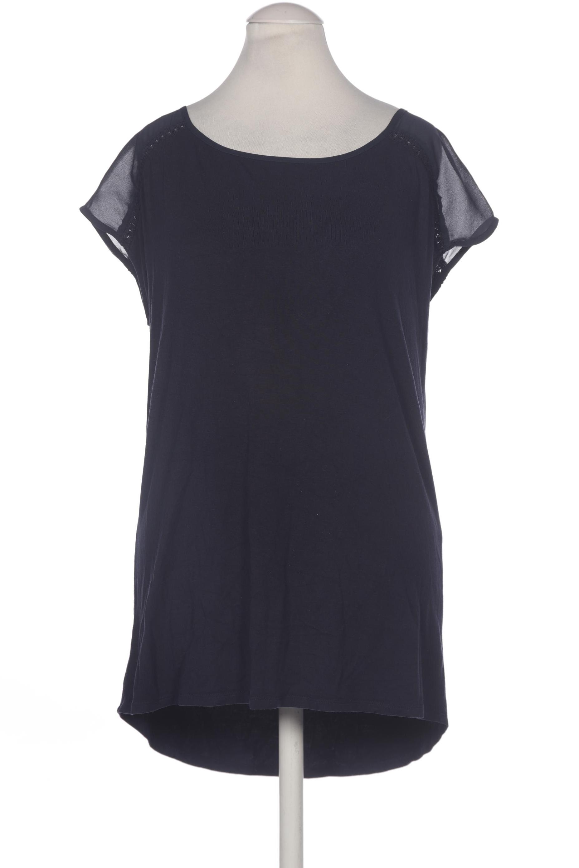 

Comma Damen T-Shirt, marineblau, Gr. 38