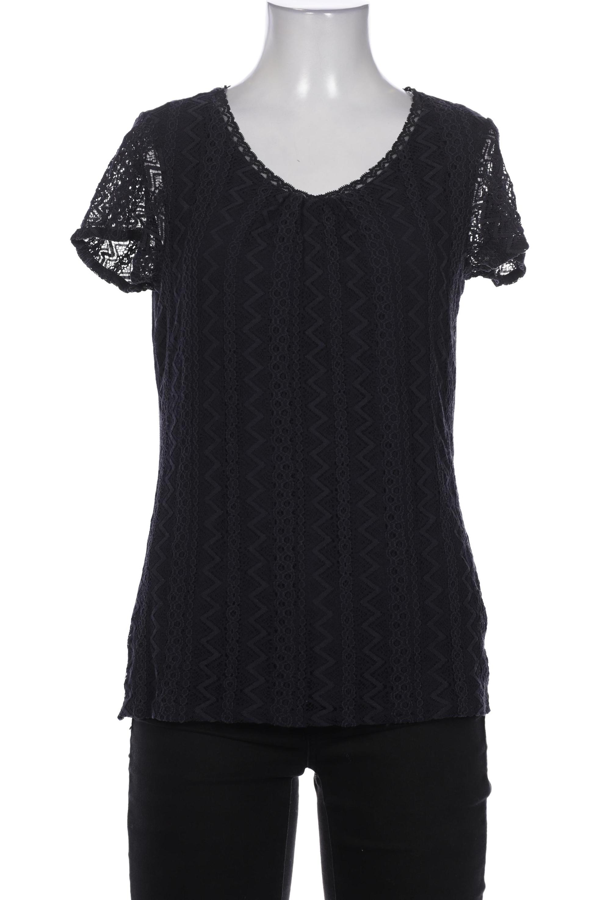 

Comma Damen T-Shirt, marineblau, Gr. 36