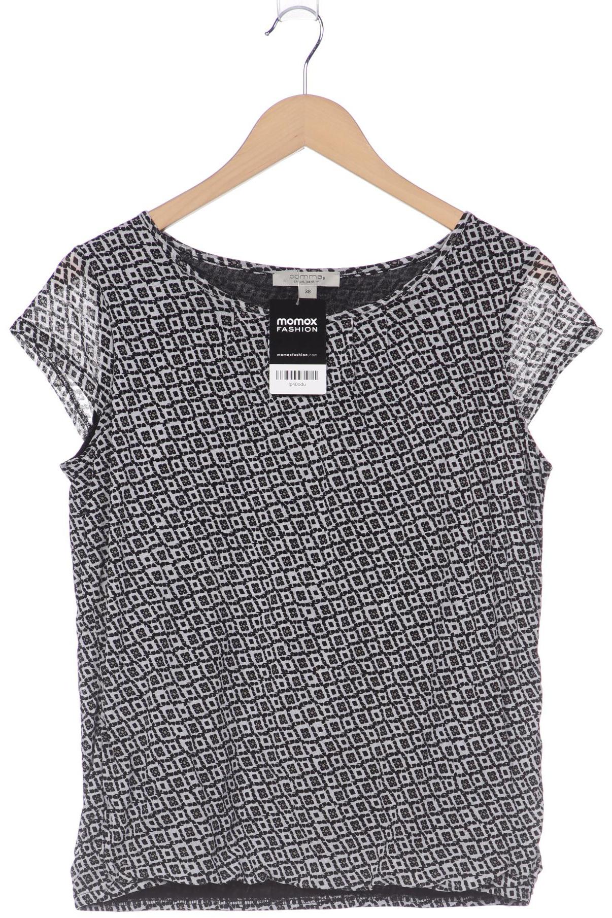 

Comma Damen T-Shirt, schwarz, Gr. 38