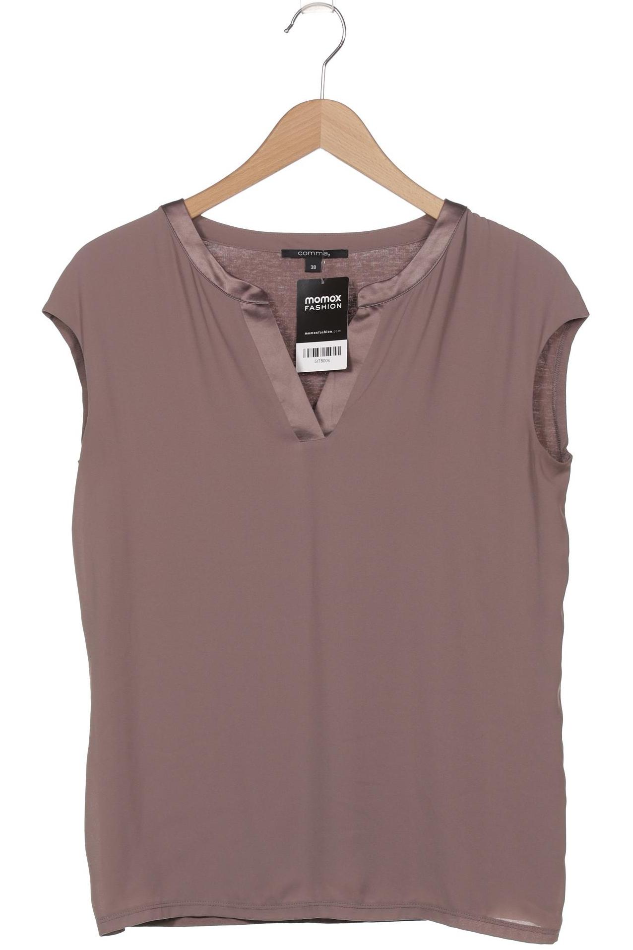 

Comma Damen T-Shirt, grau, Gr. 38