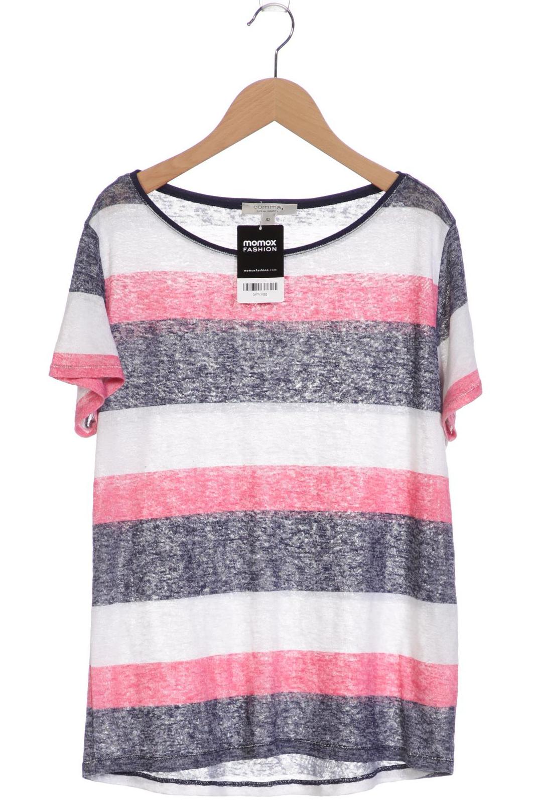 

Comma Damen T-Shirt, marineblau