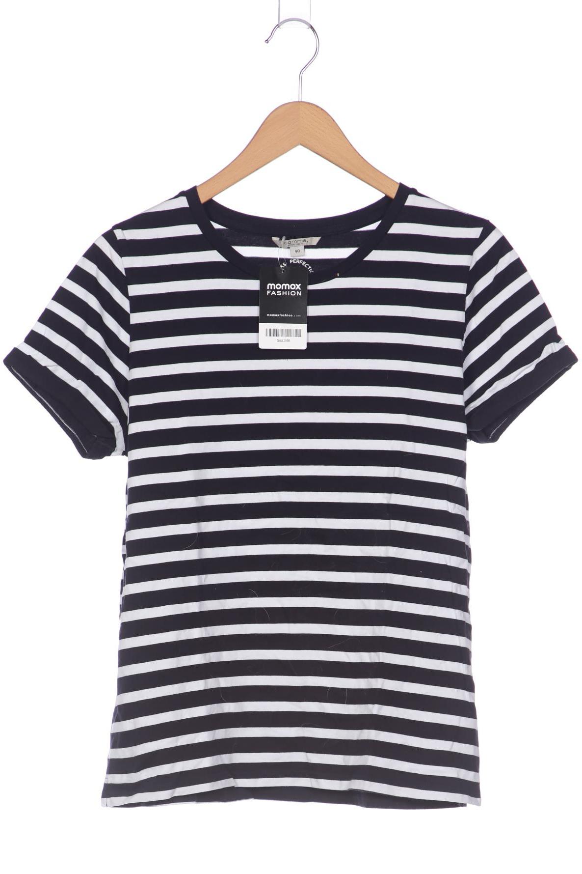 

Comma Damen T-Shirt, schwarz, Gr. 40