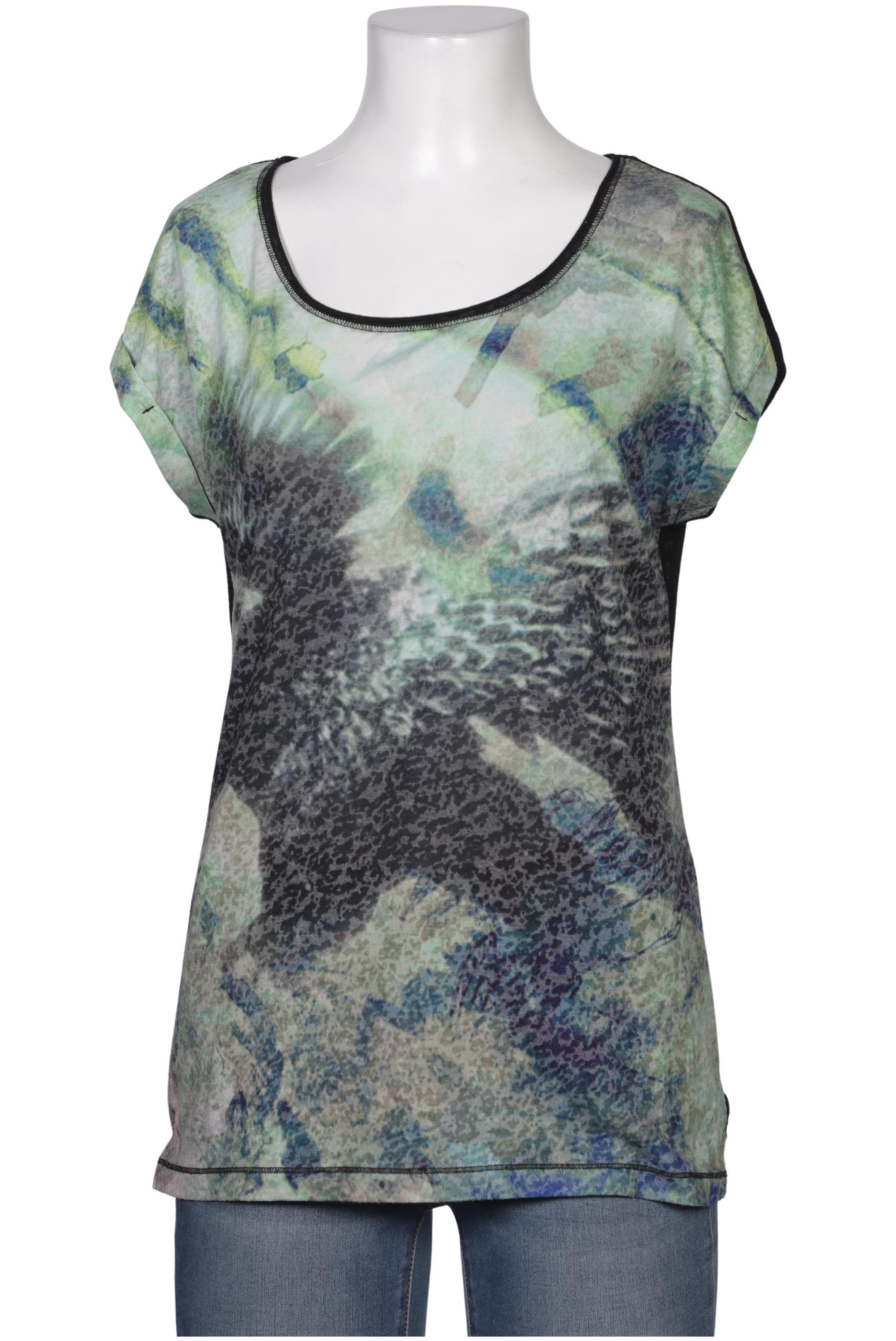 

Comma Damen T-Shirt, hellgrün, Gr. 36