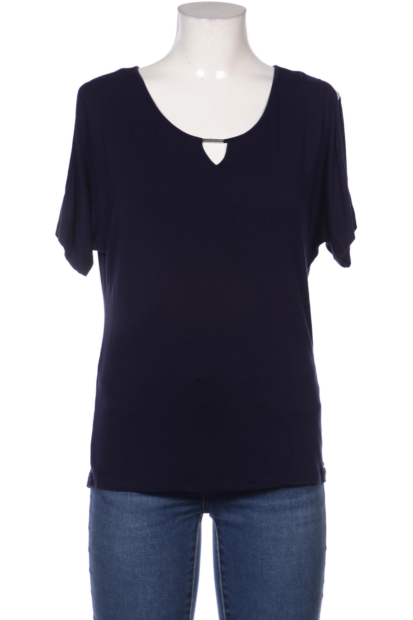 

Comma Damen T-Shirt, marineblau, Gr. 36